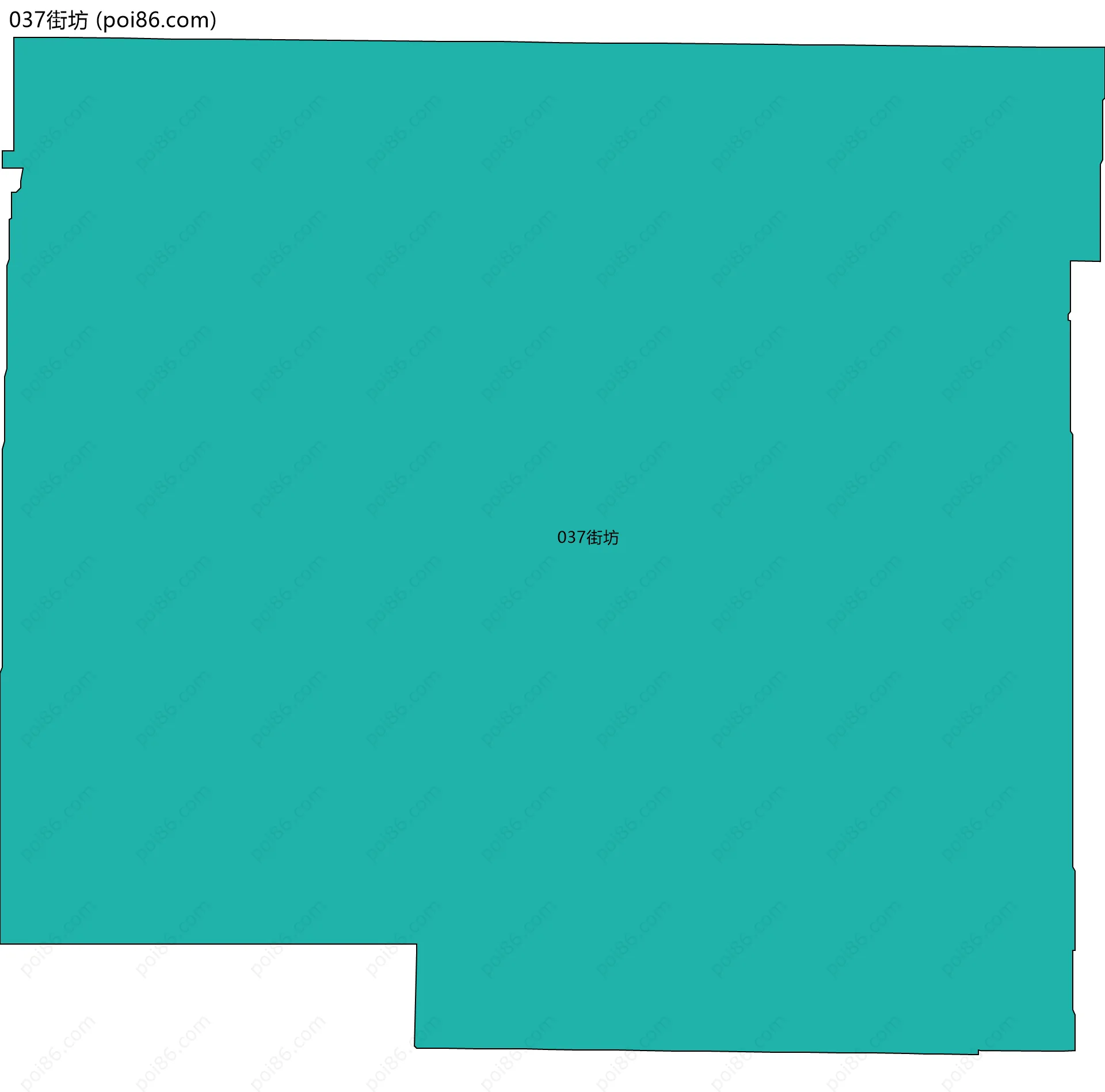037街坊边界地图