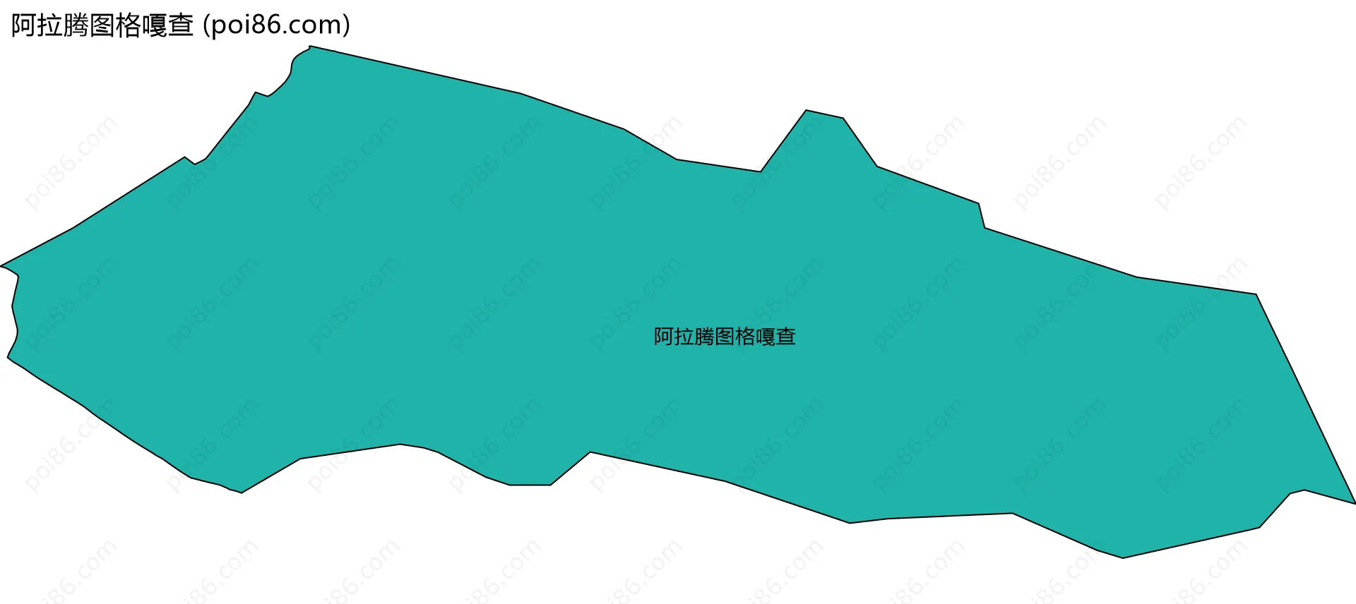 阿拉腾图格嘎查边界地图