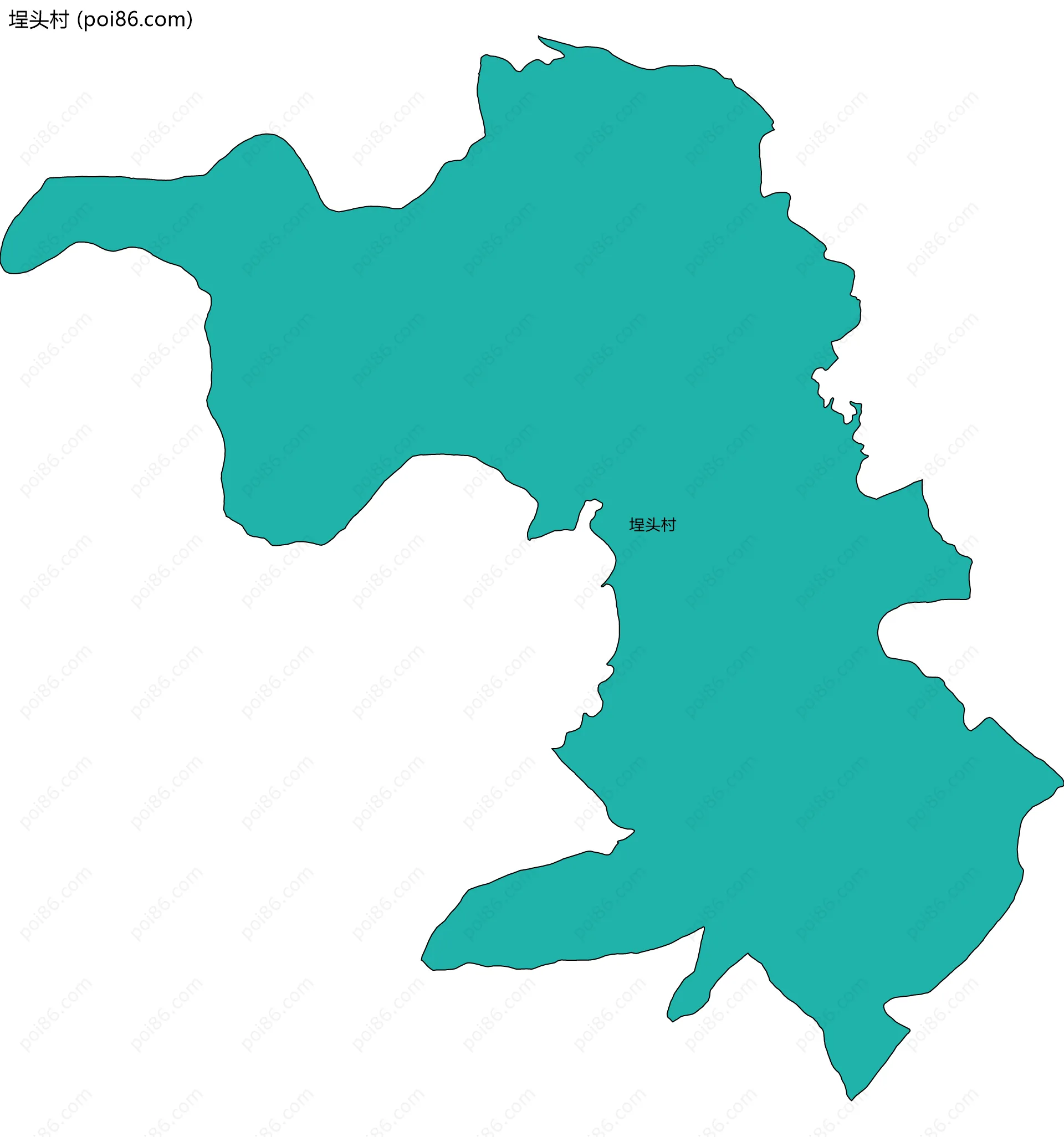 埕头村边界地图