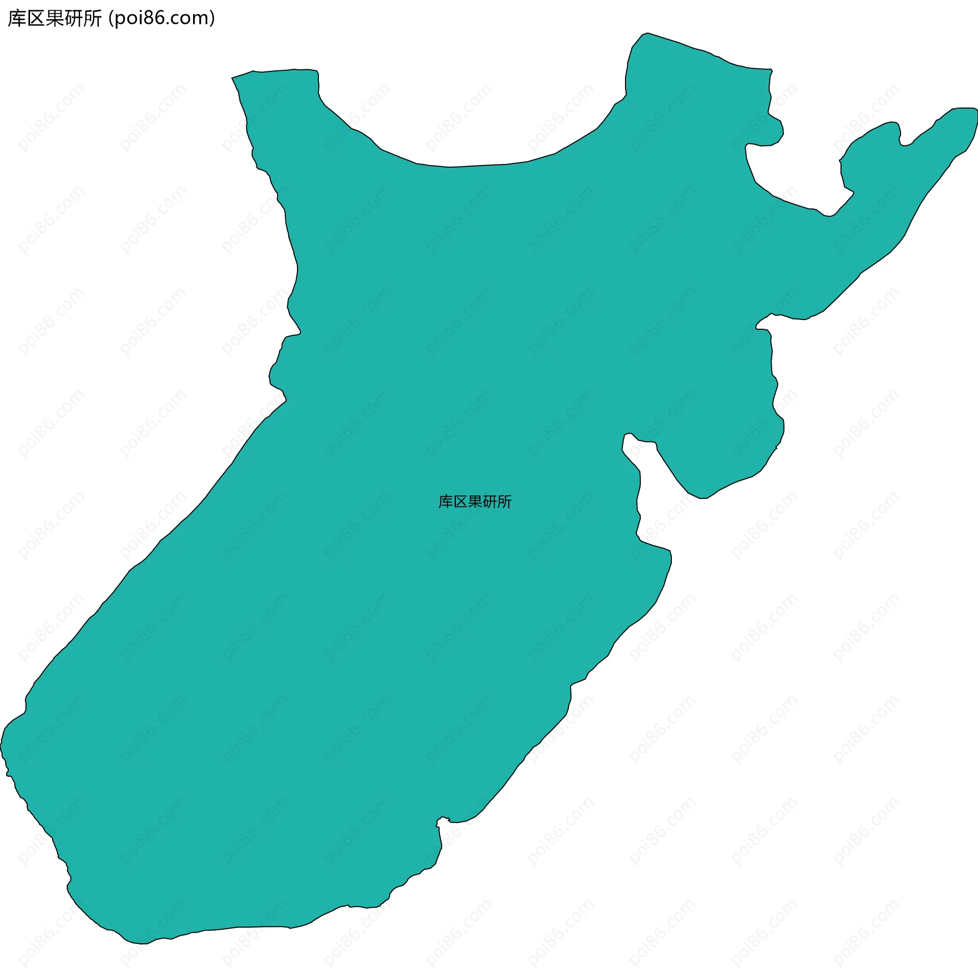 库区果研所边界地图