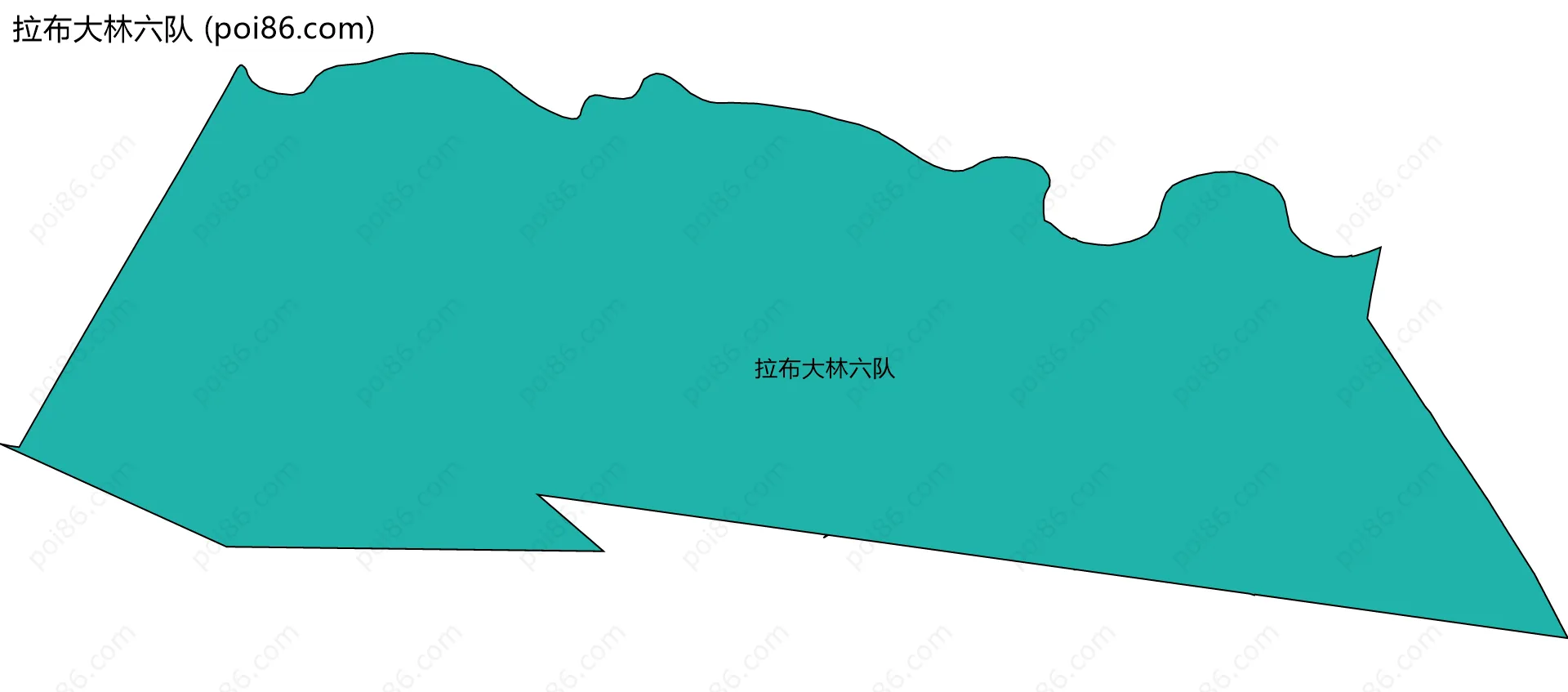 拉布大林六队边界地图