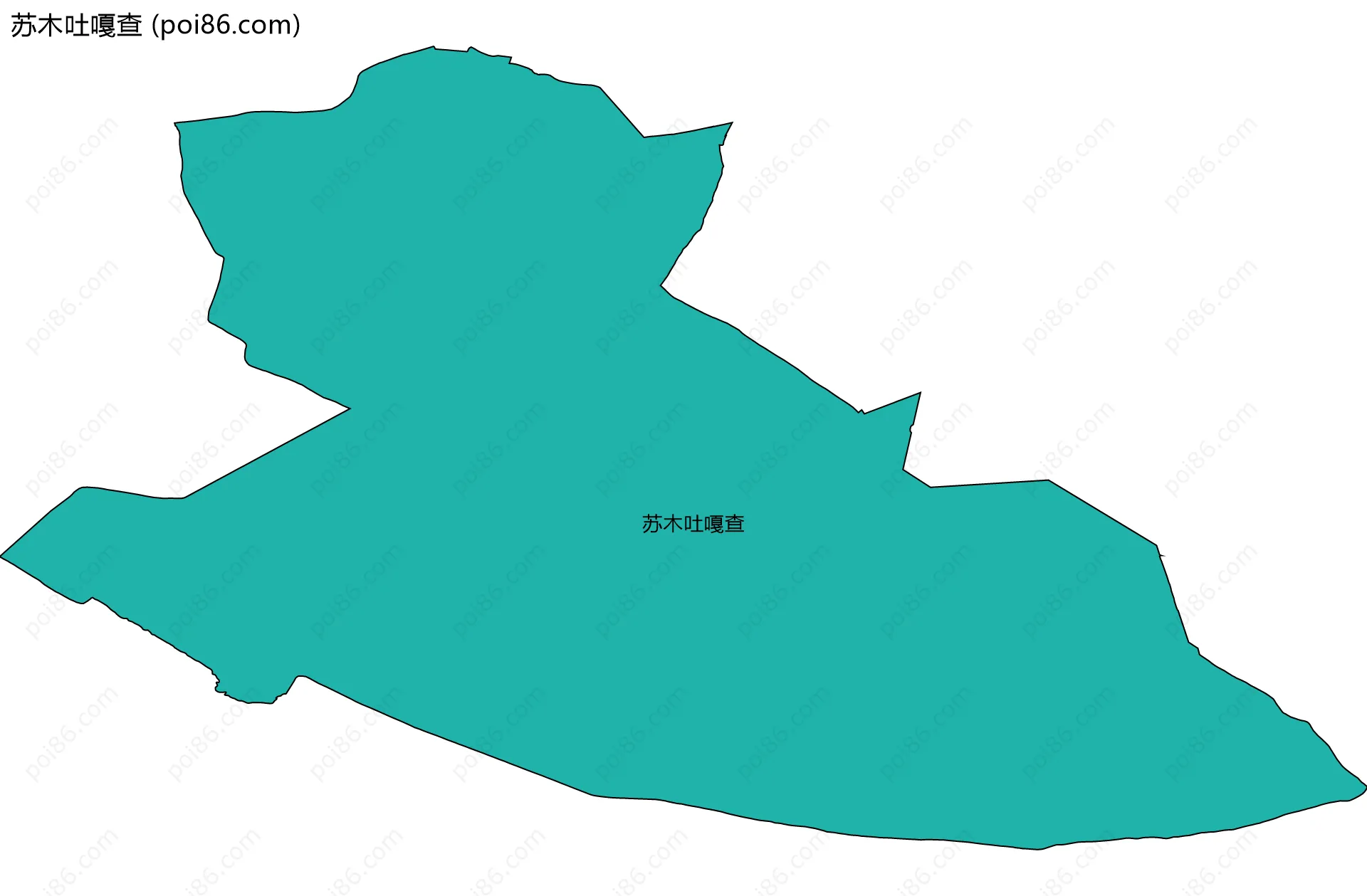 苏木吐嘎查边界地图