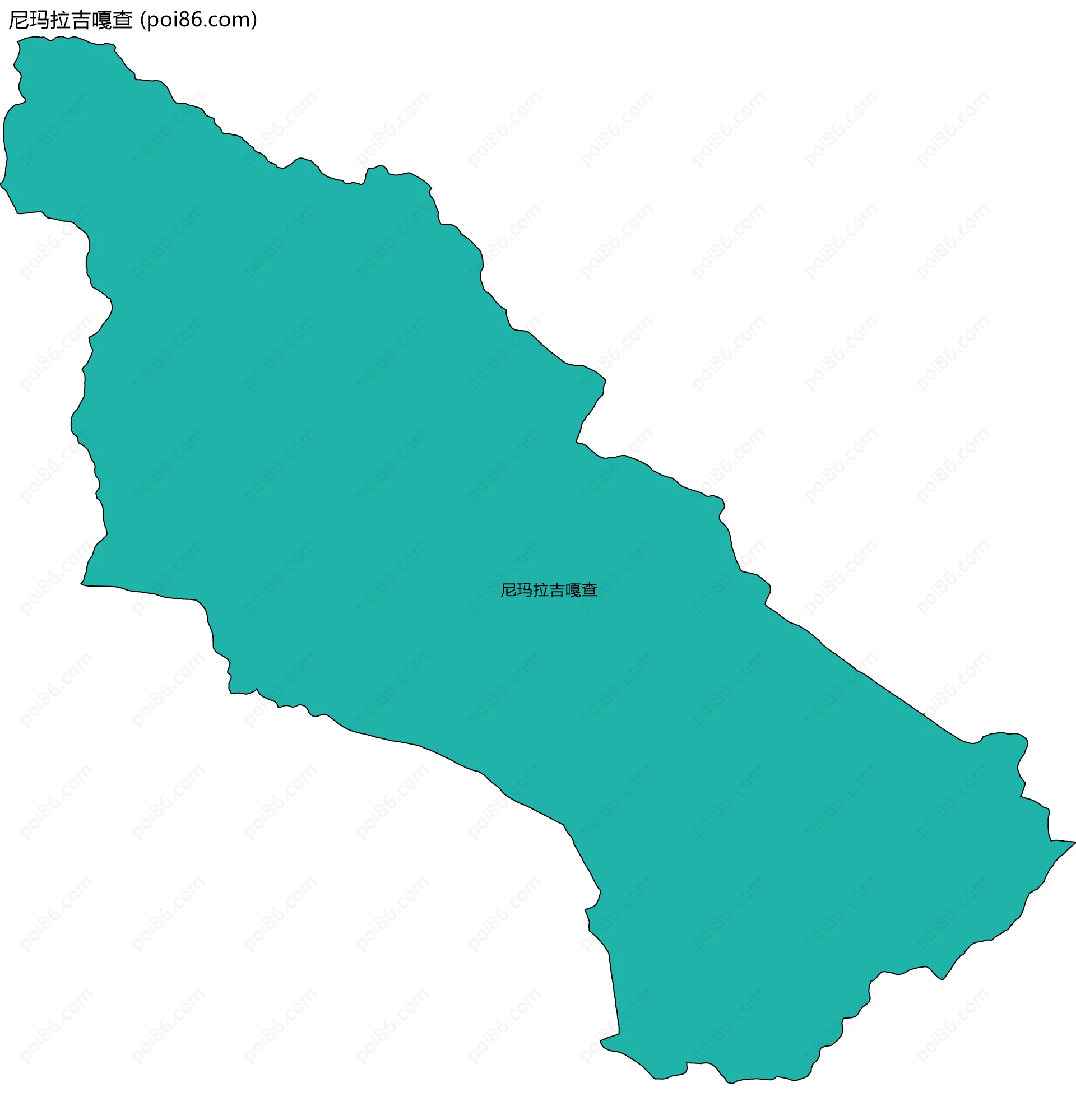 尼玛拉吉嘎查边界地图