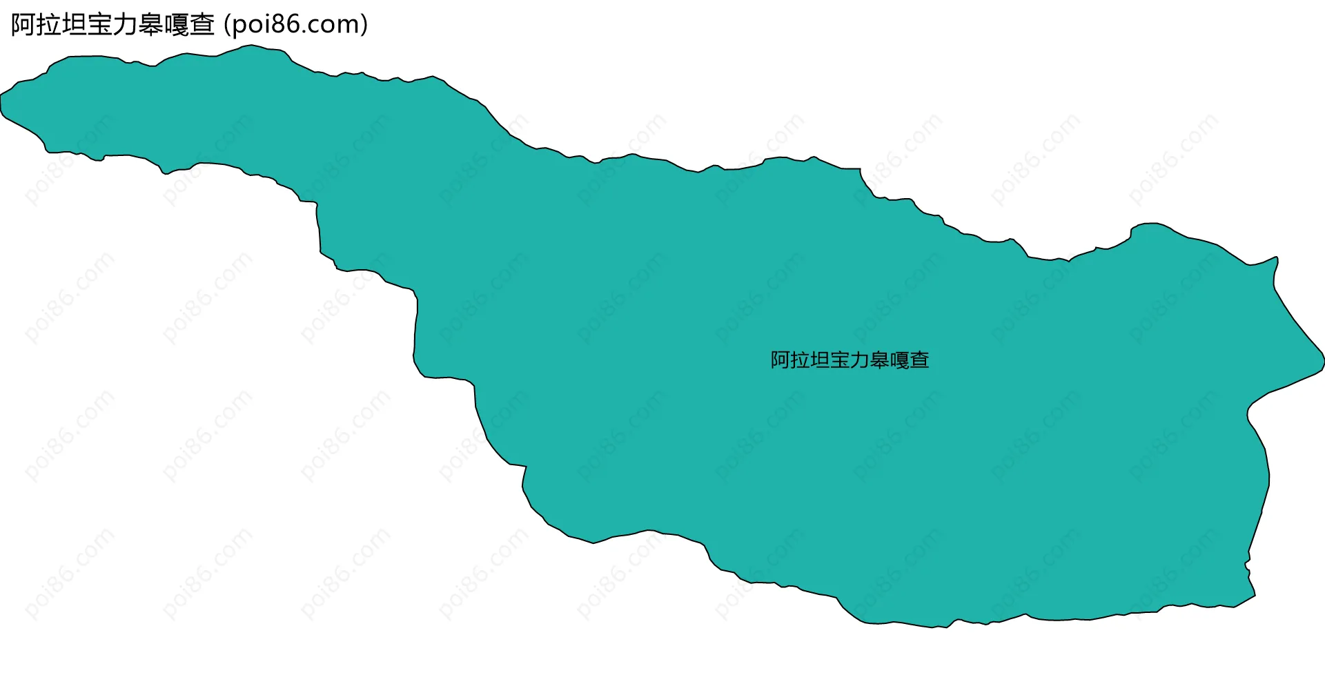 阿拉坦宝力皋嘎查边界地图