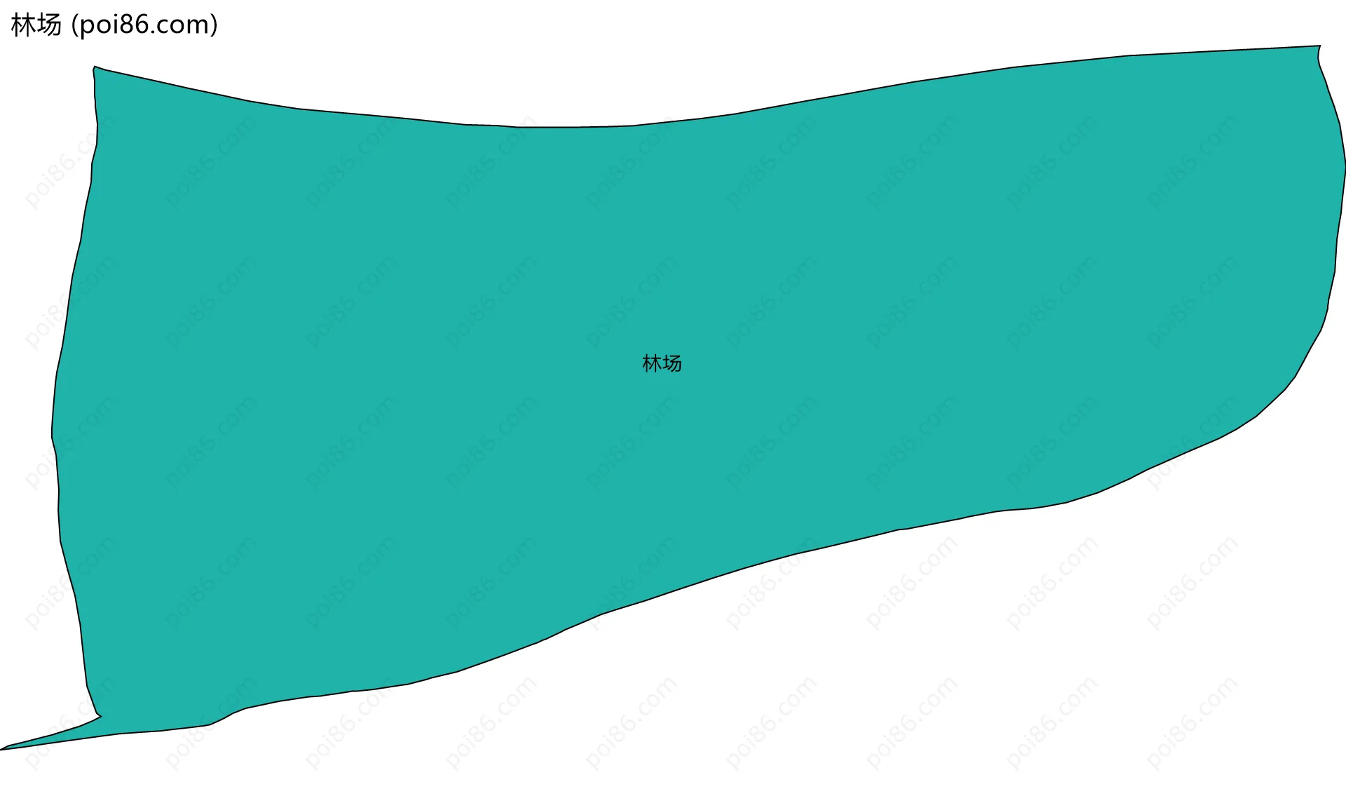 林场边界地图