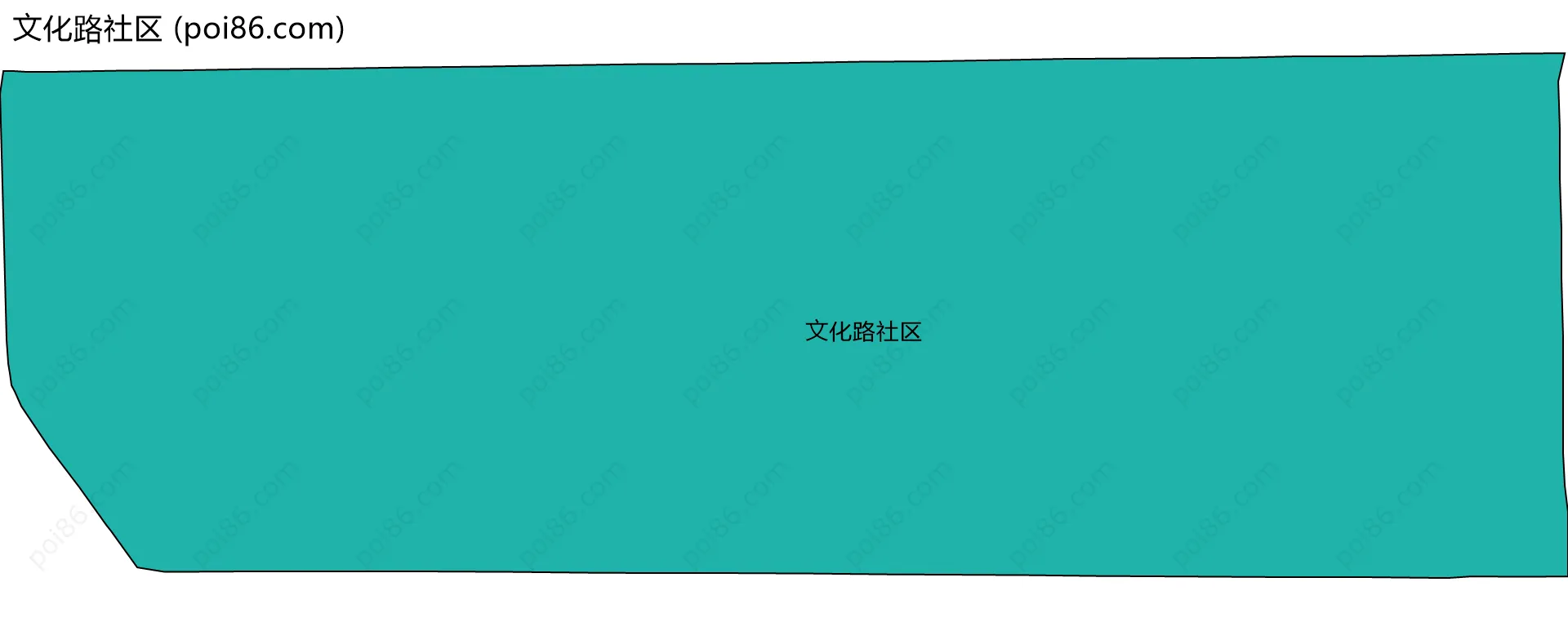 文化路社区边界地图