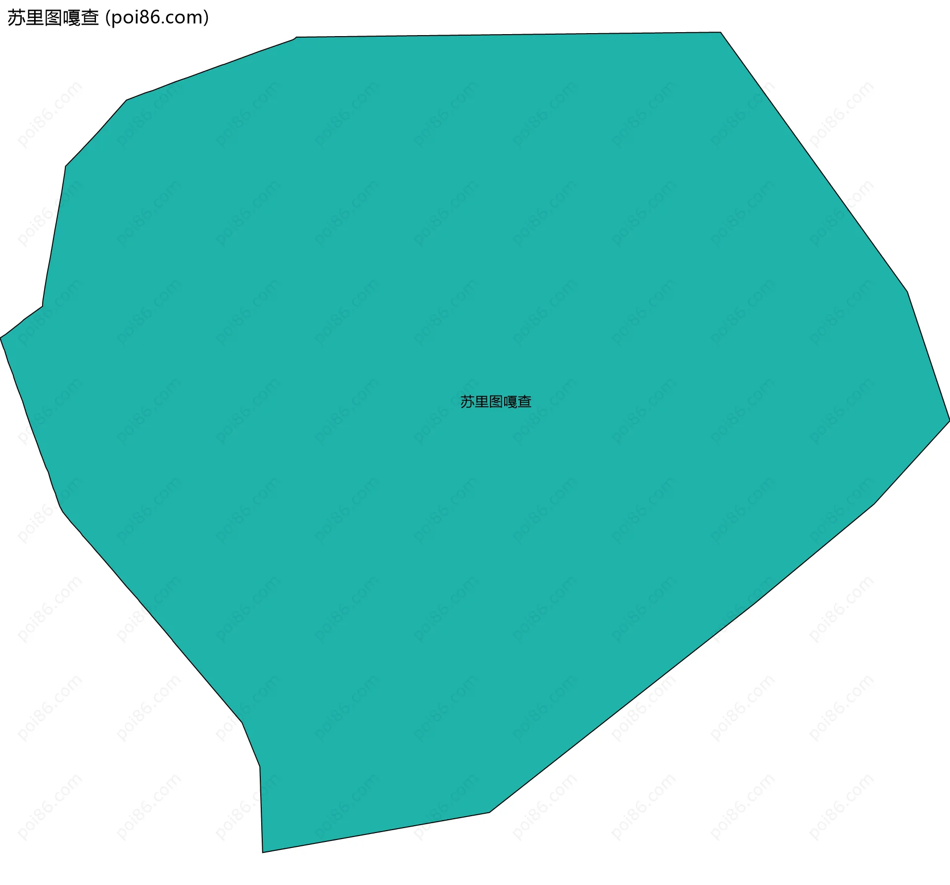 苏里图嘎查边界地图