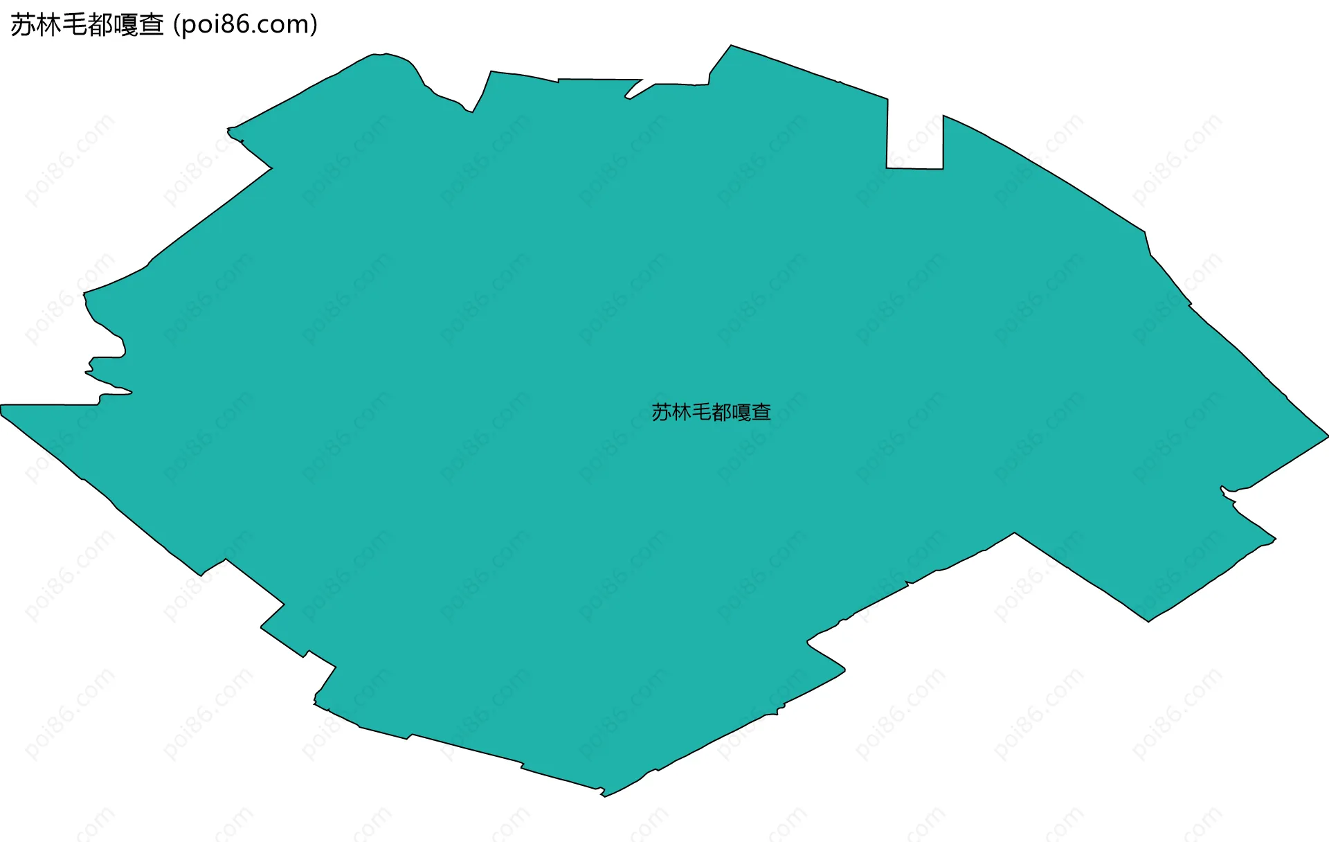 苏林毛都嘎查边界地图