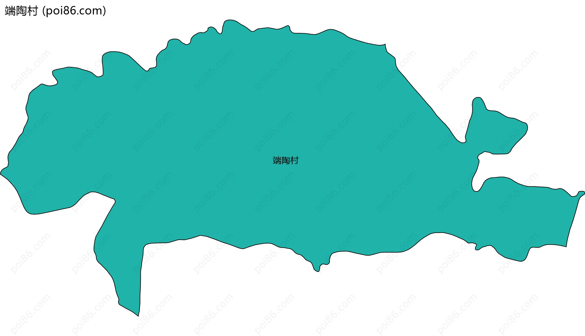 端陶村边界地图