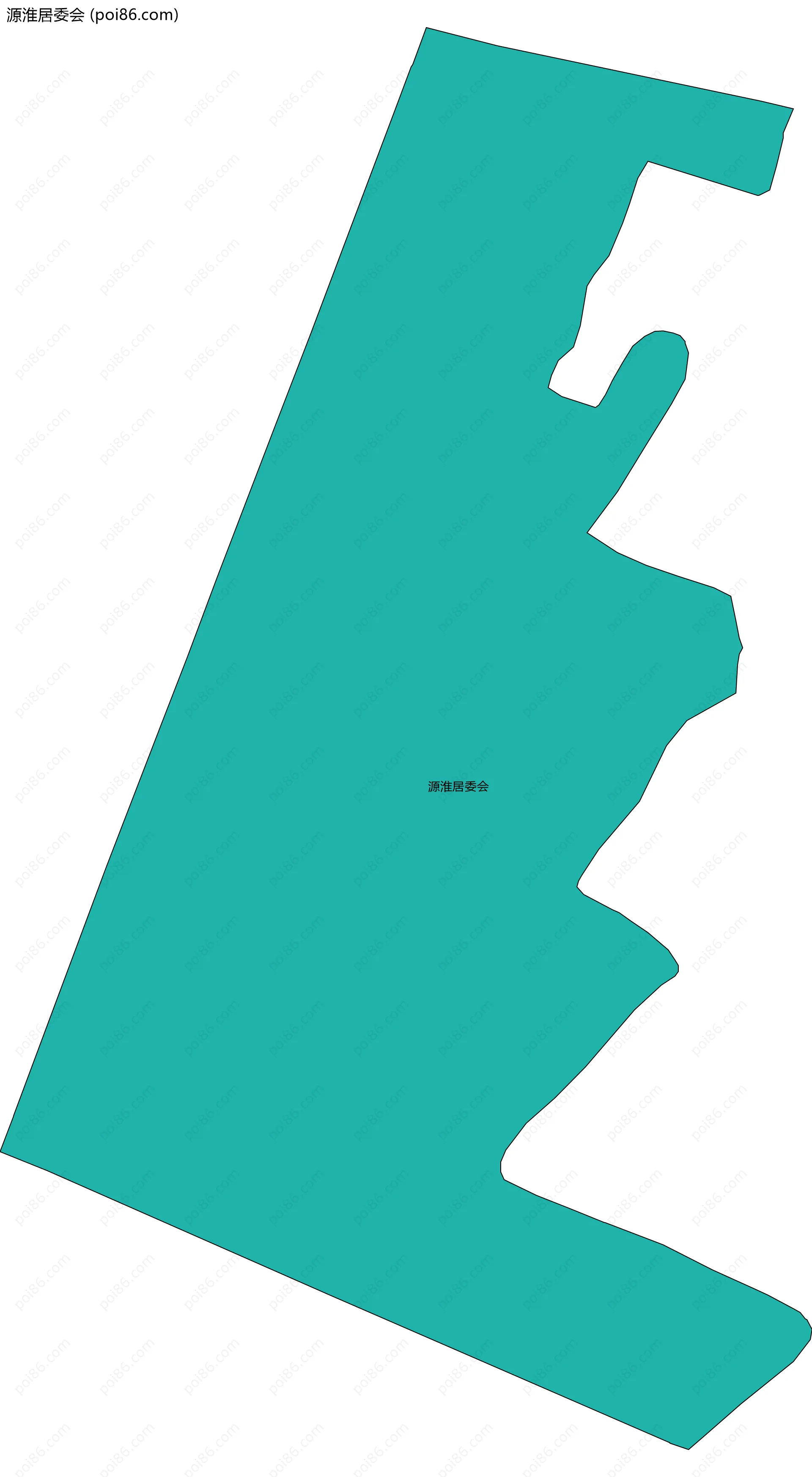 源淮居委会边界地图