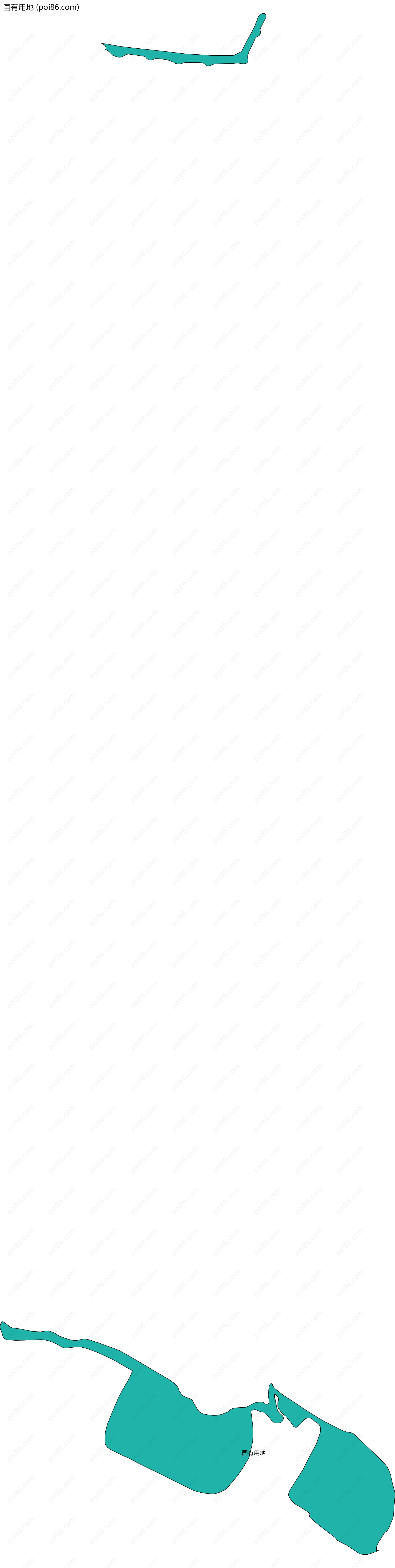 国有用地边界地图