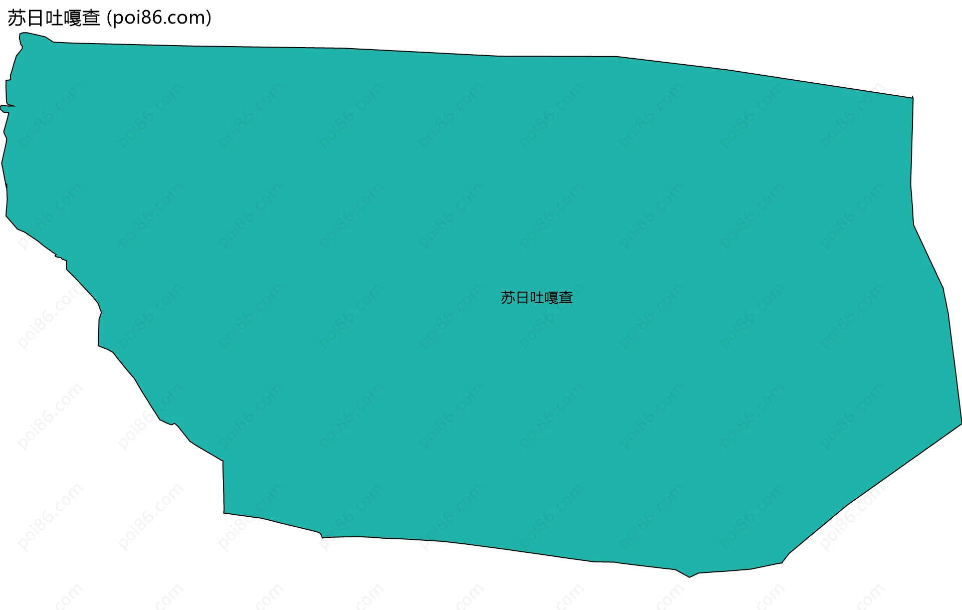苏日吐嘎查边界地图