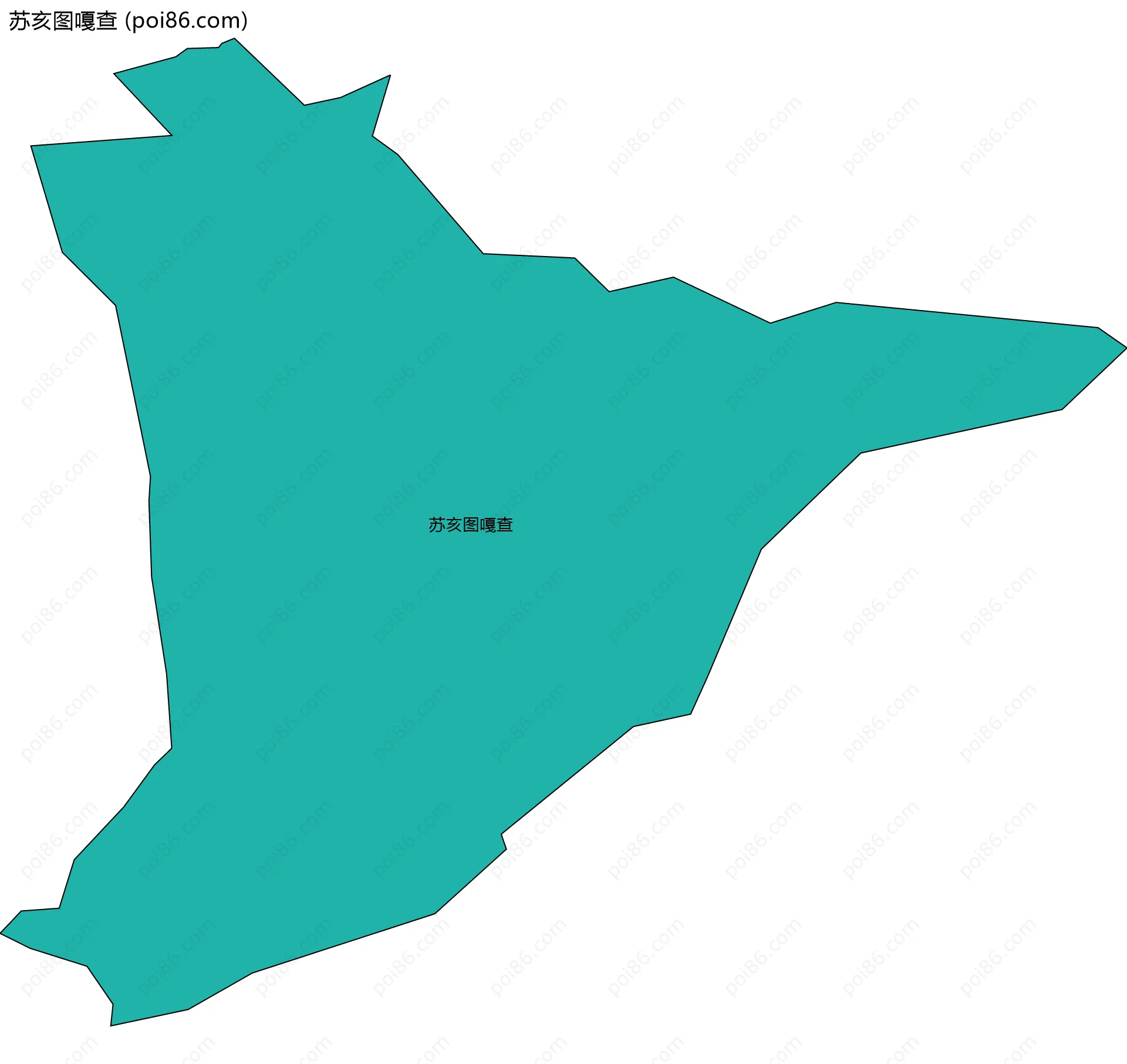 苏亥图嘎查边界地图