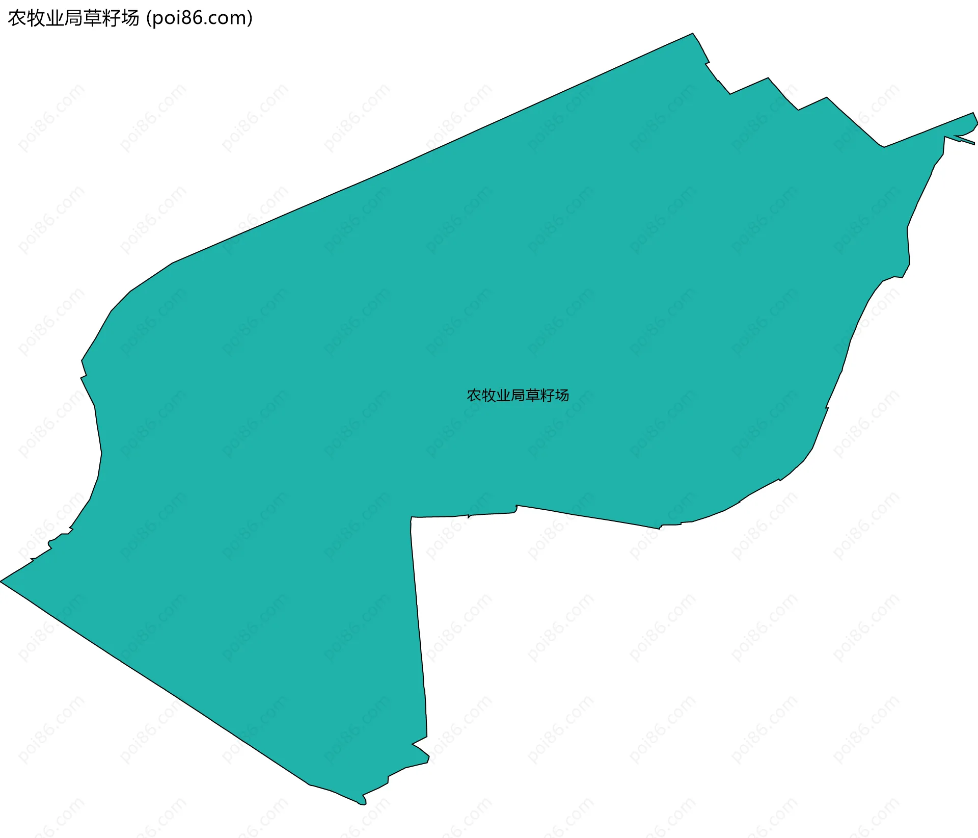 农牧业局草籽场边界地图