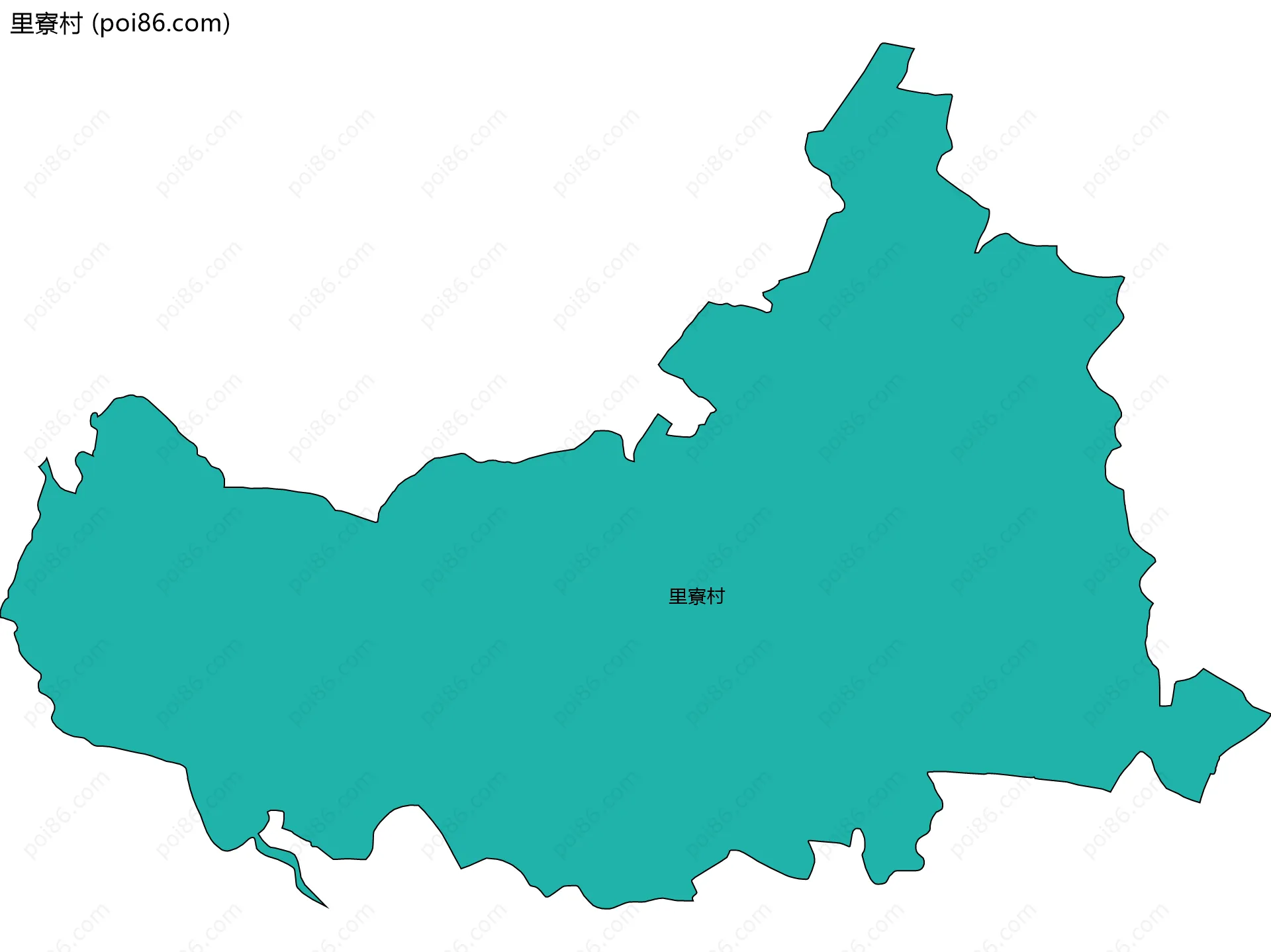 里寮村边界地图