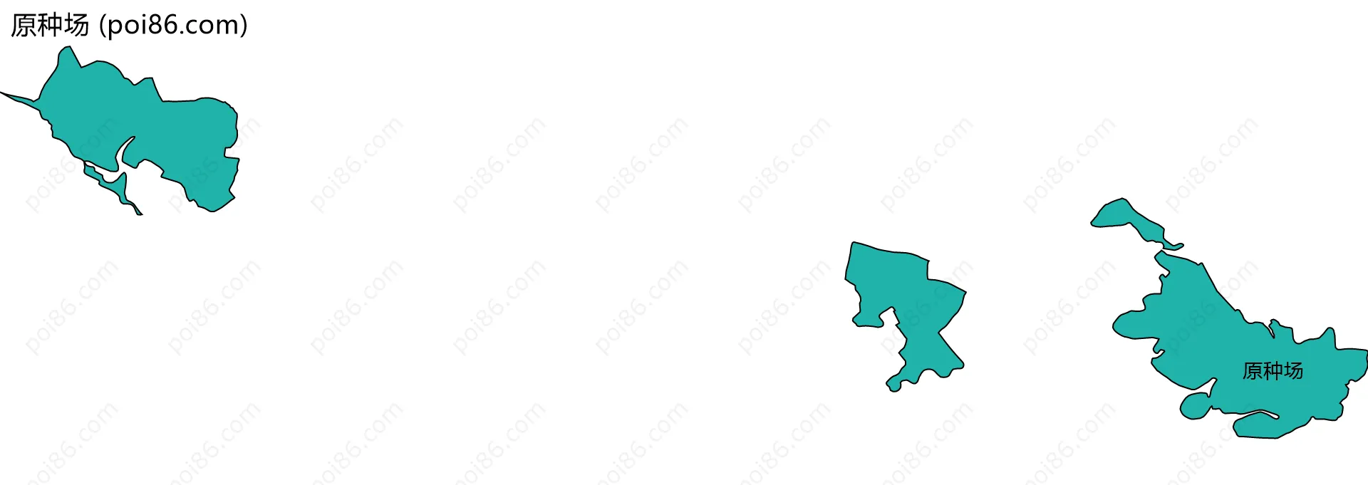 原种场边界地图