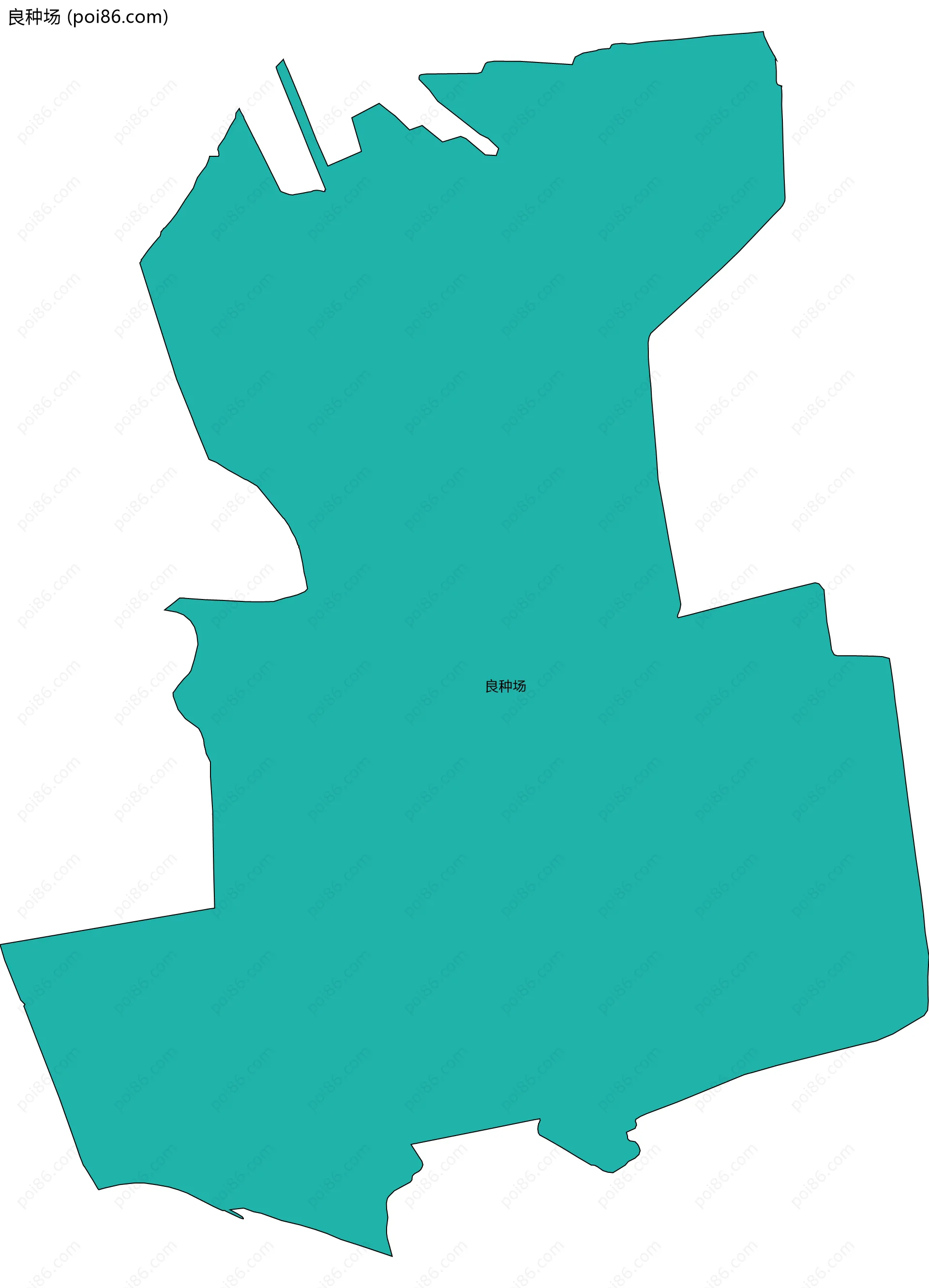 良种场边界地图