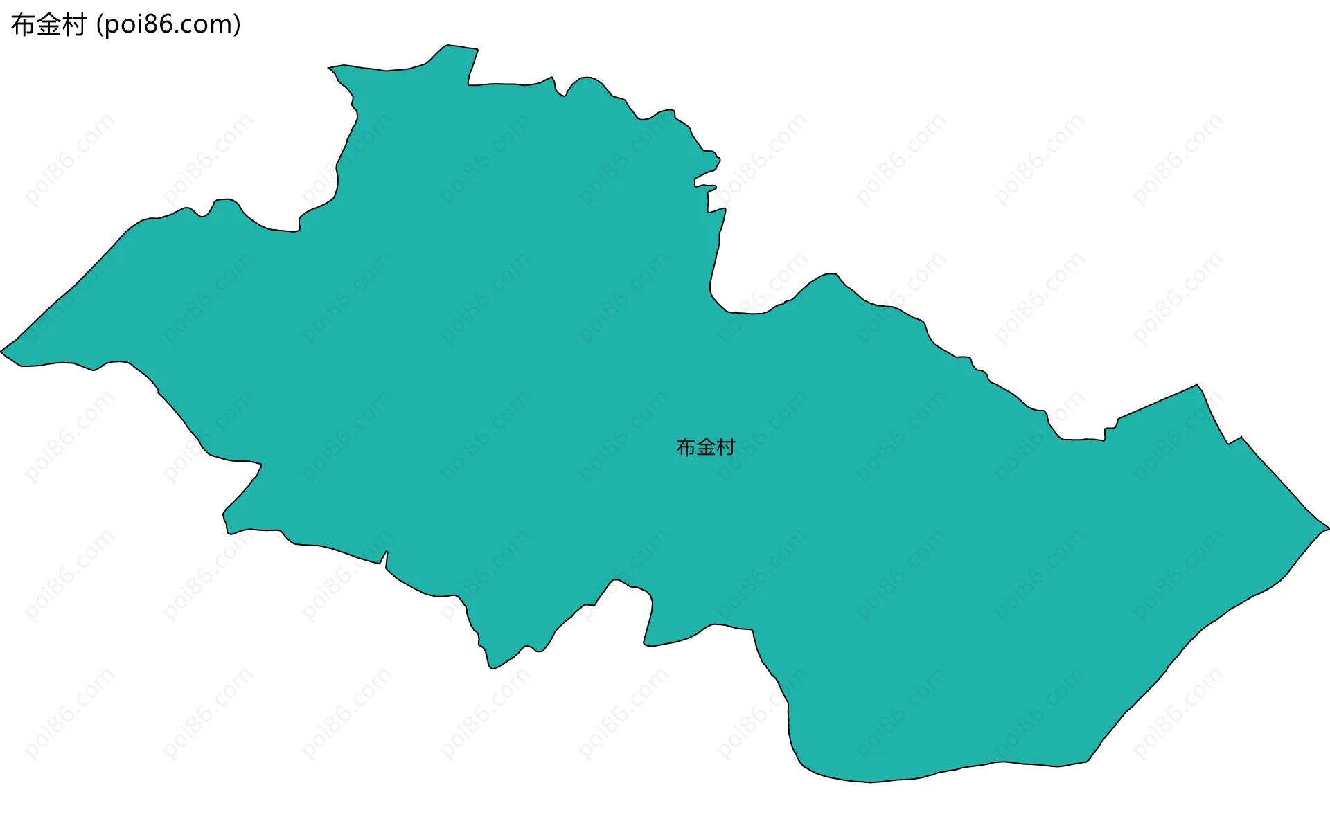 布金村边界地图