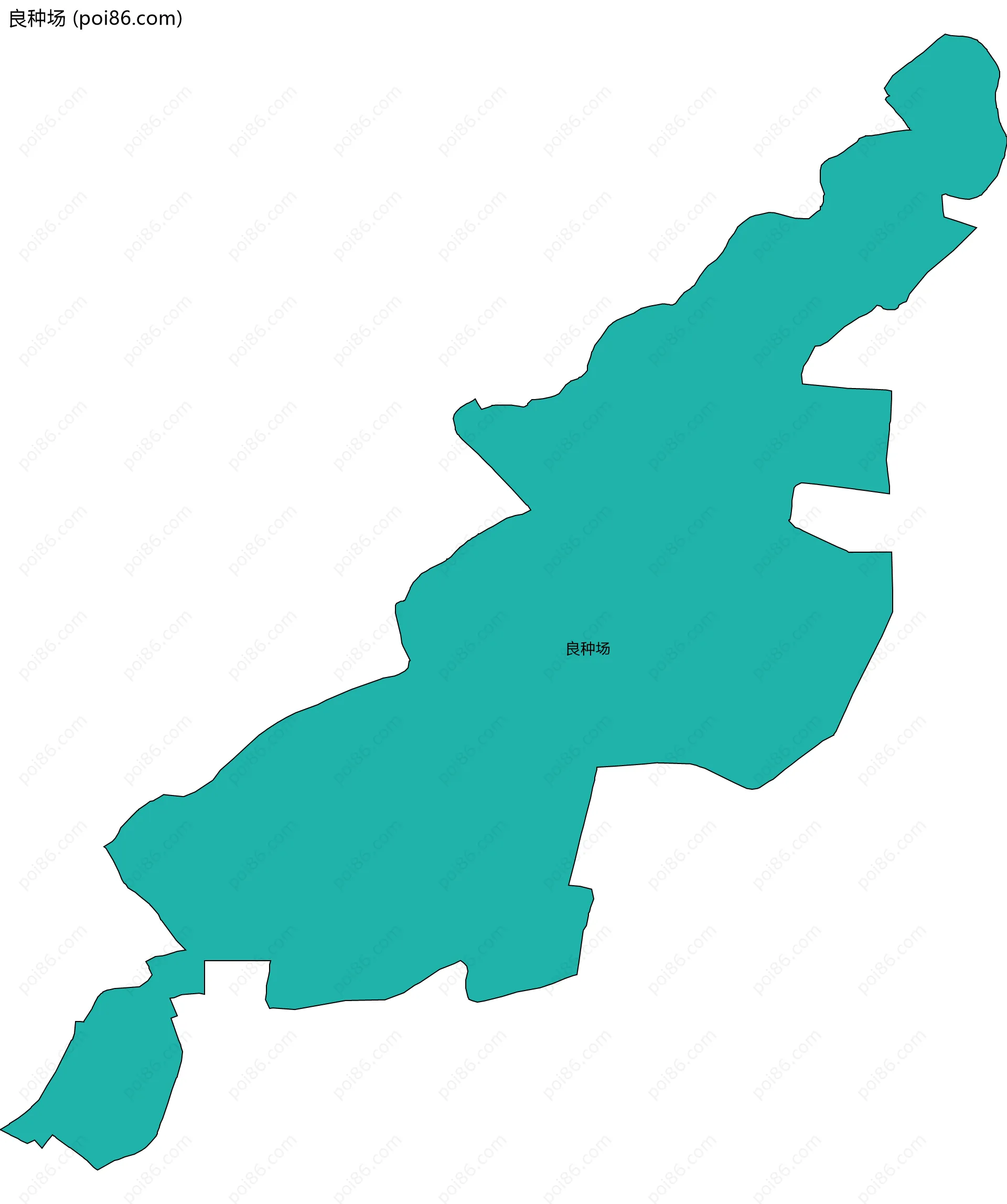 良种场边界地图