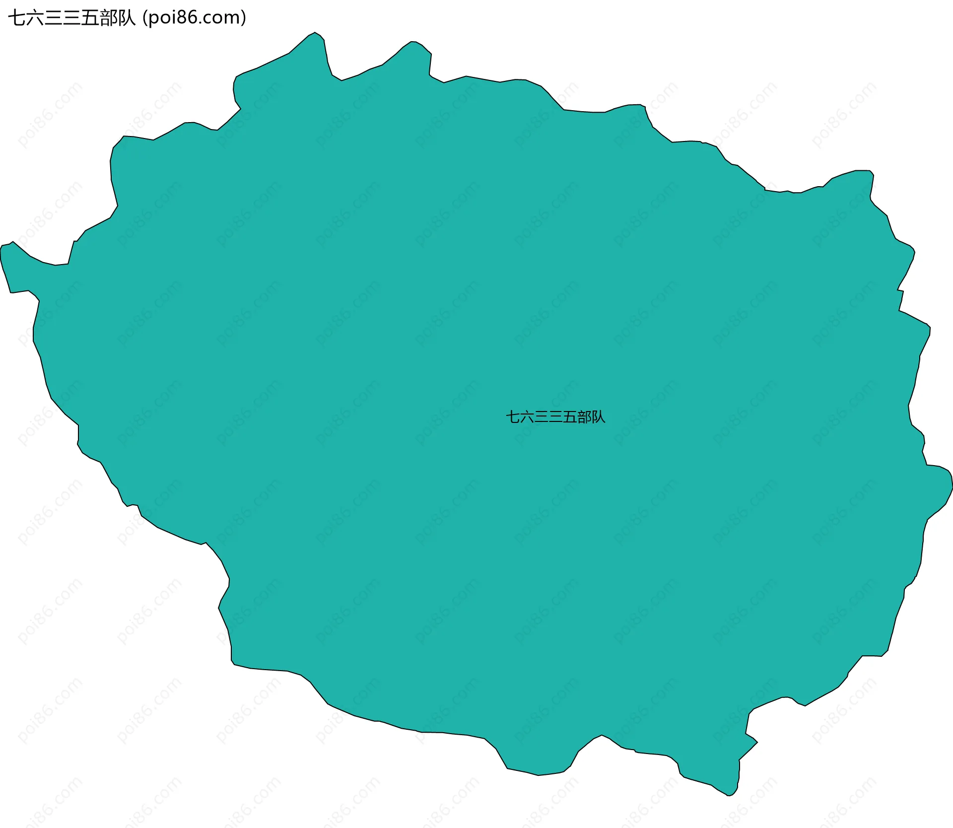 七六三三五部队边界地图