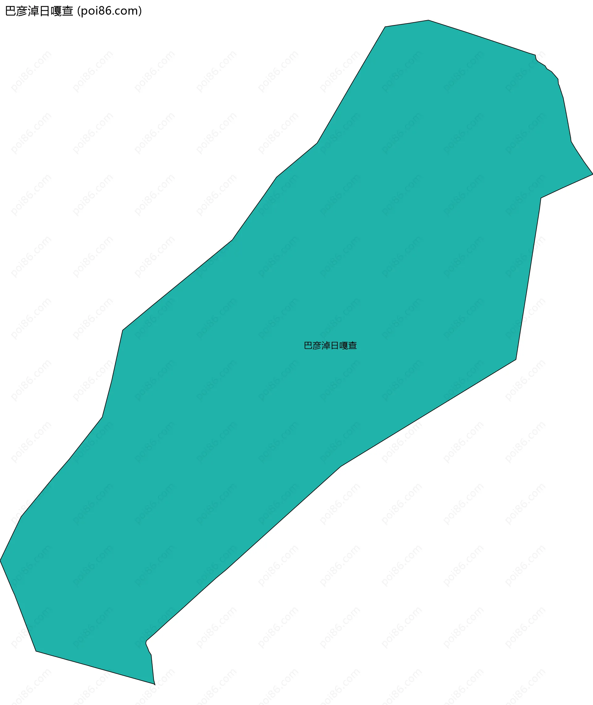 巴彦淖日嘎查边界地图