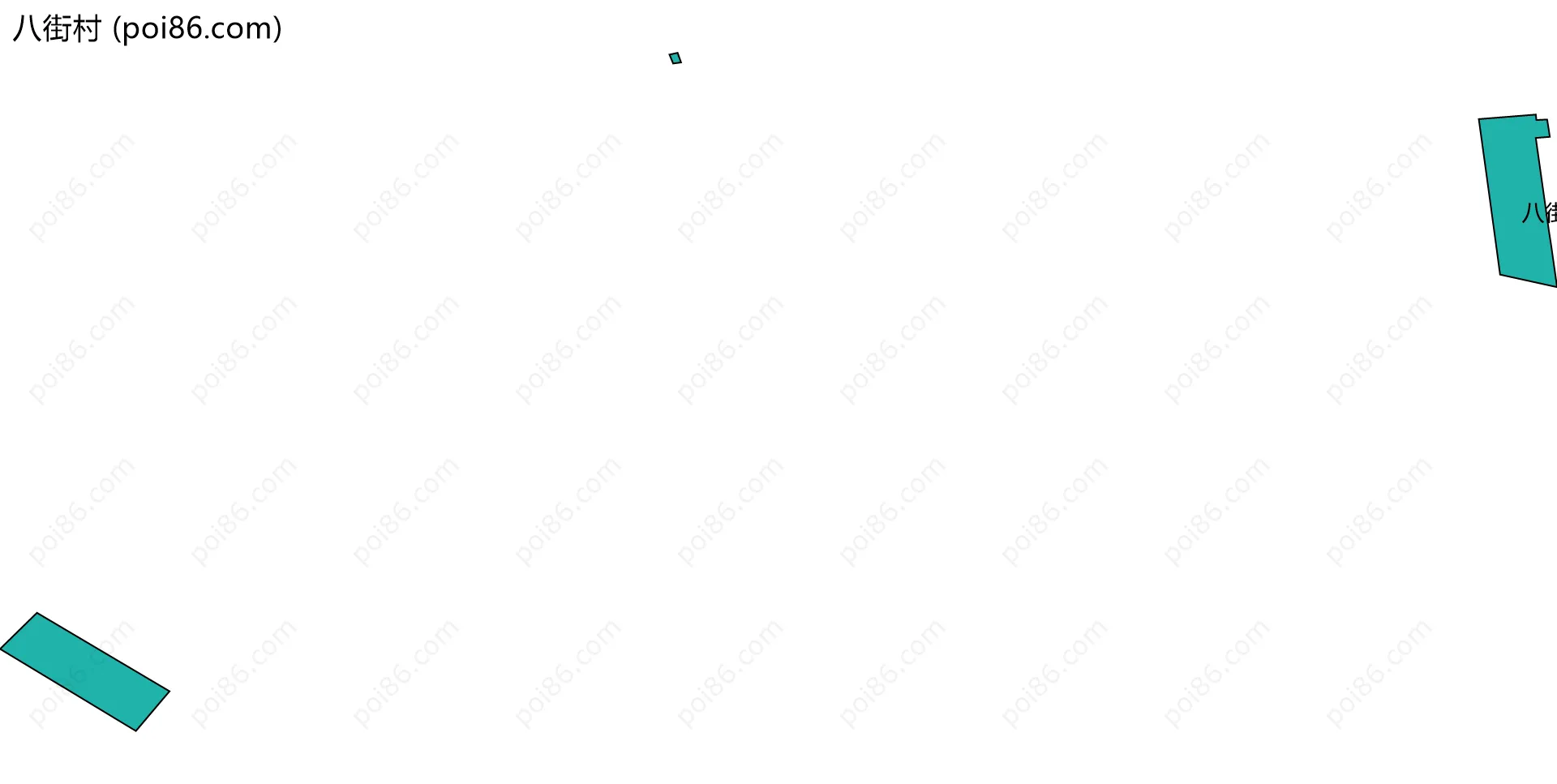 八街村边界地图