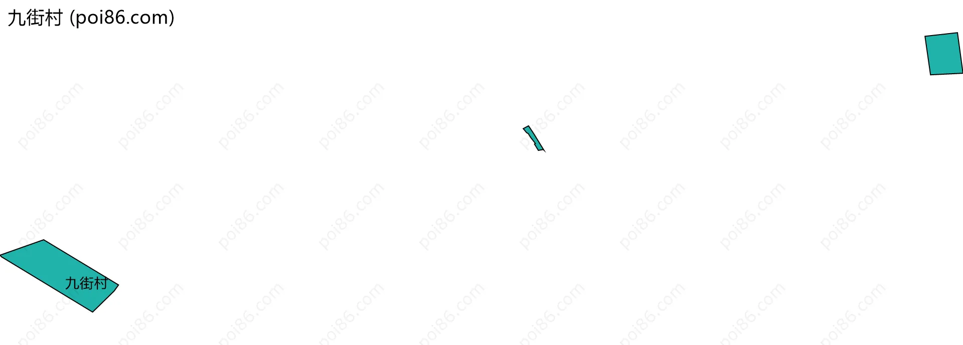 九街村边界地图