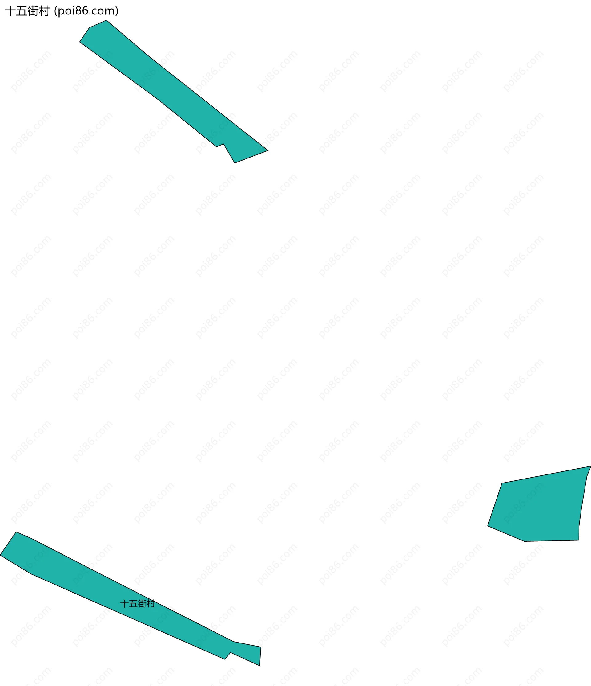 十五街村边界地图