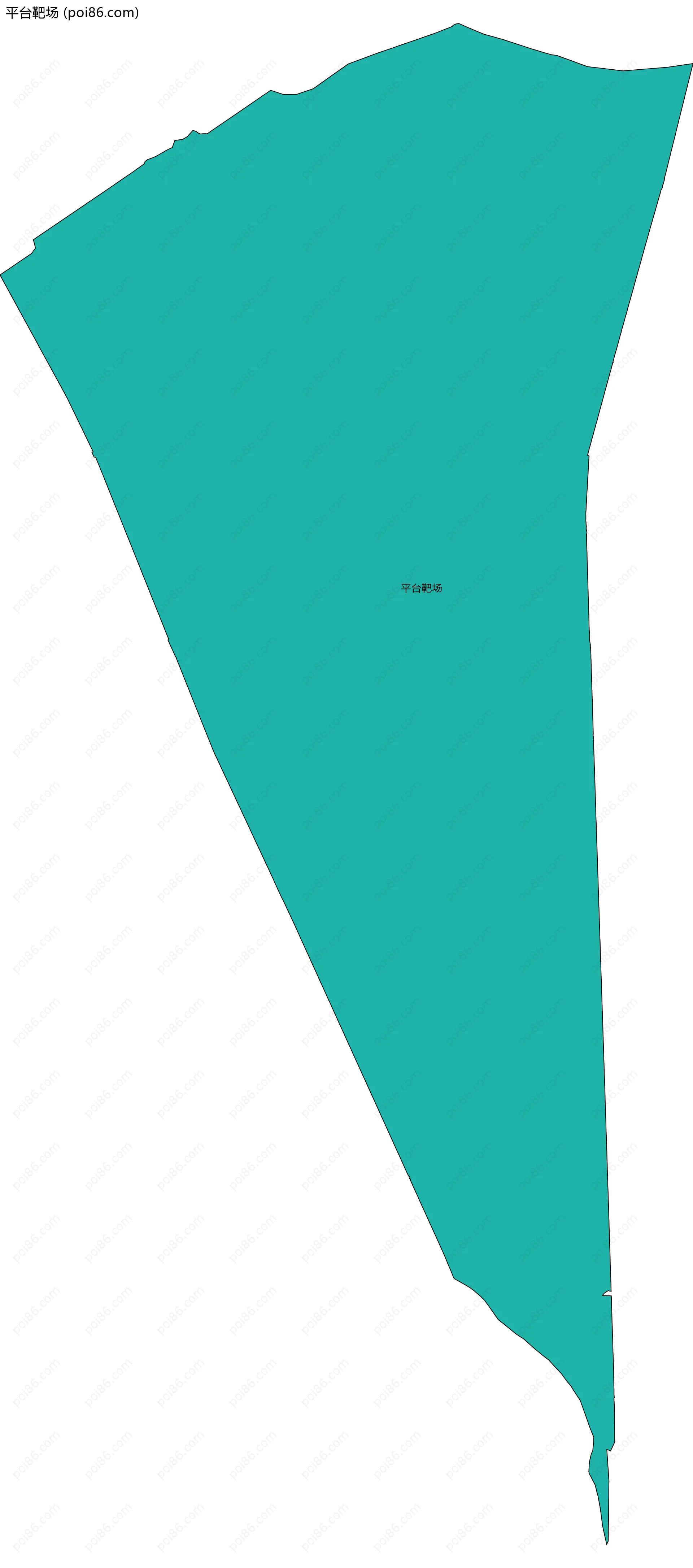 平台靶场边界地图