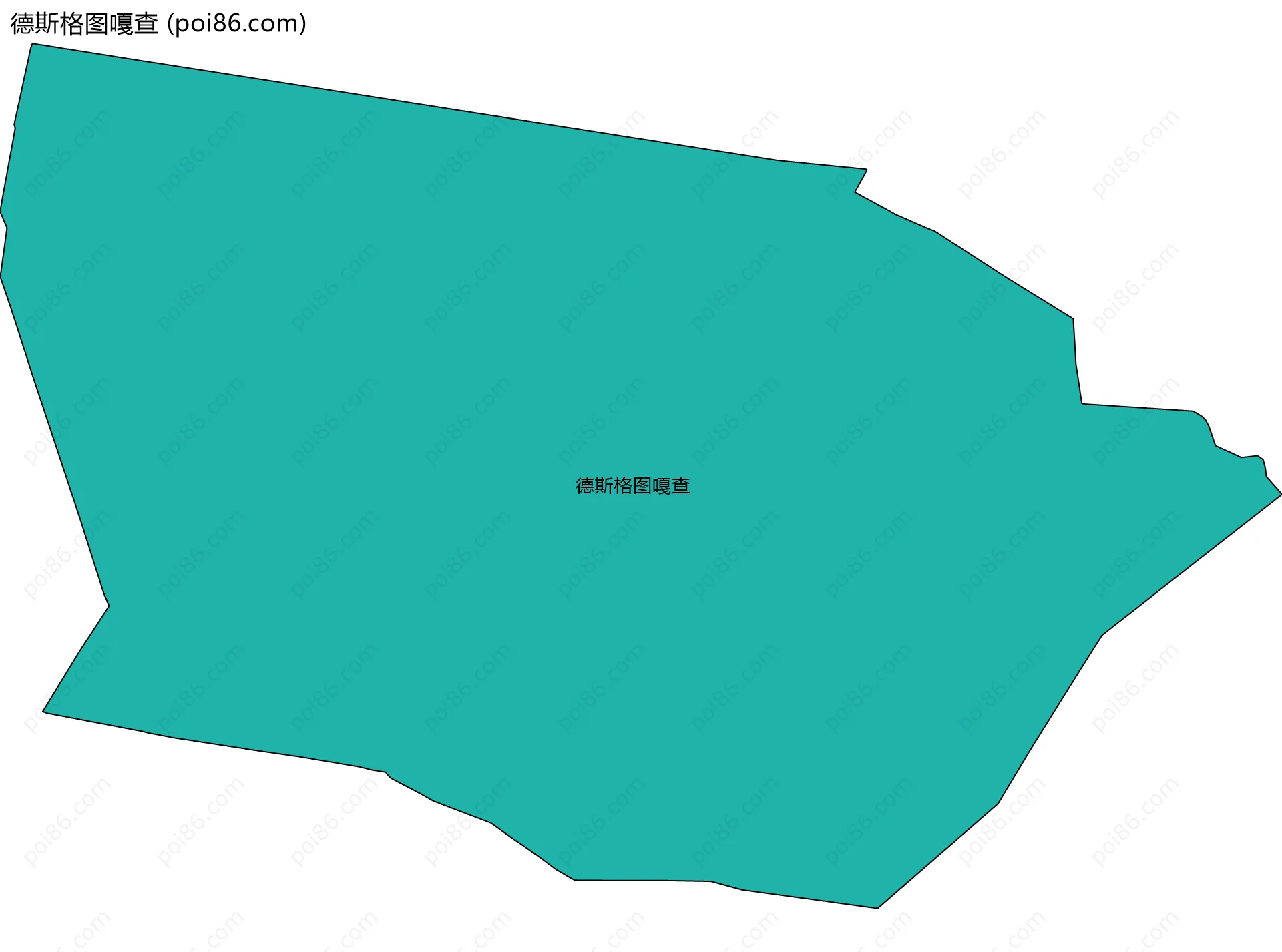德斯格图嘎查边界地图