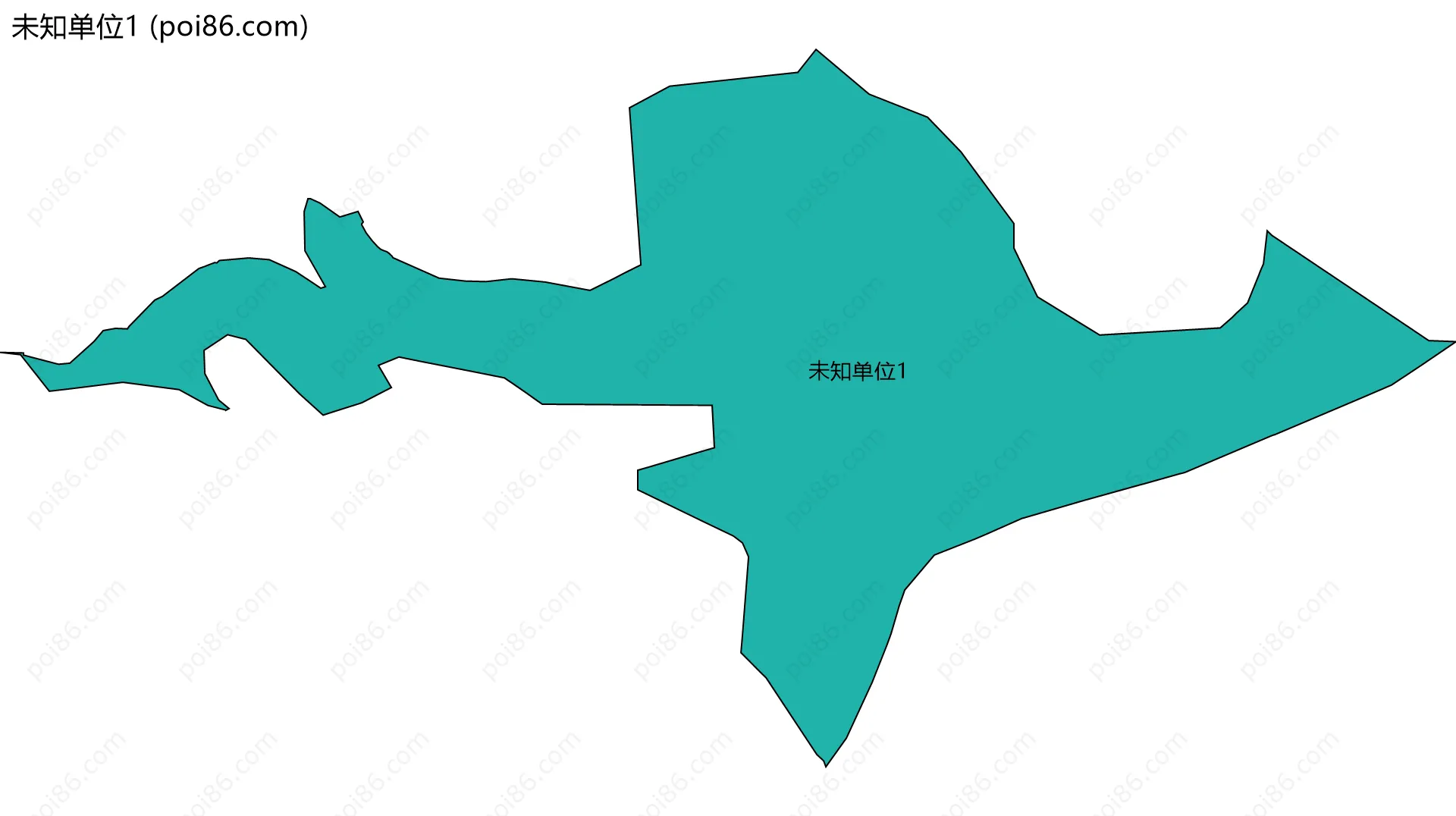 未知单位1边界地图