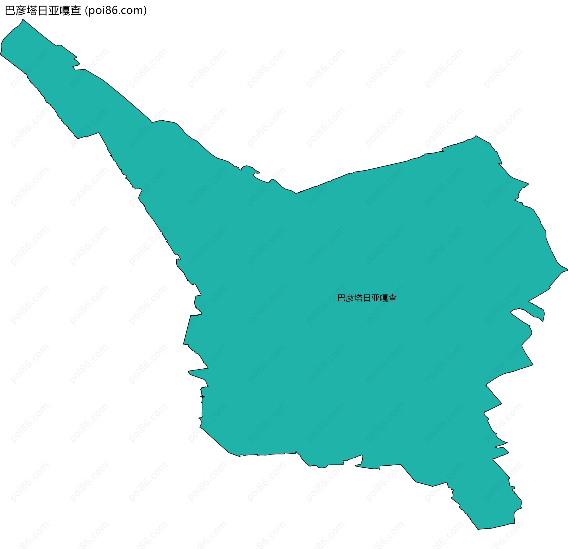 巴彦塔日亚嘎查边界地图