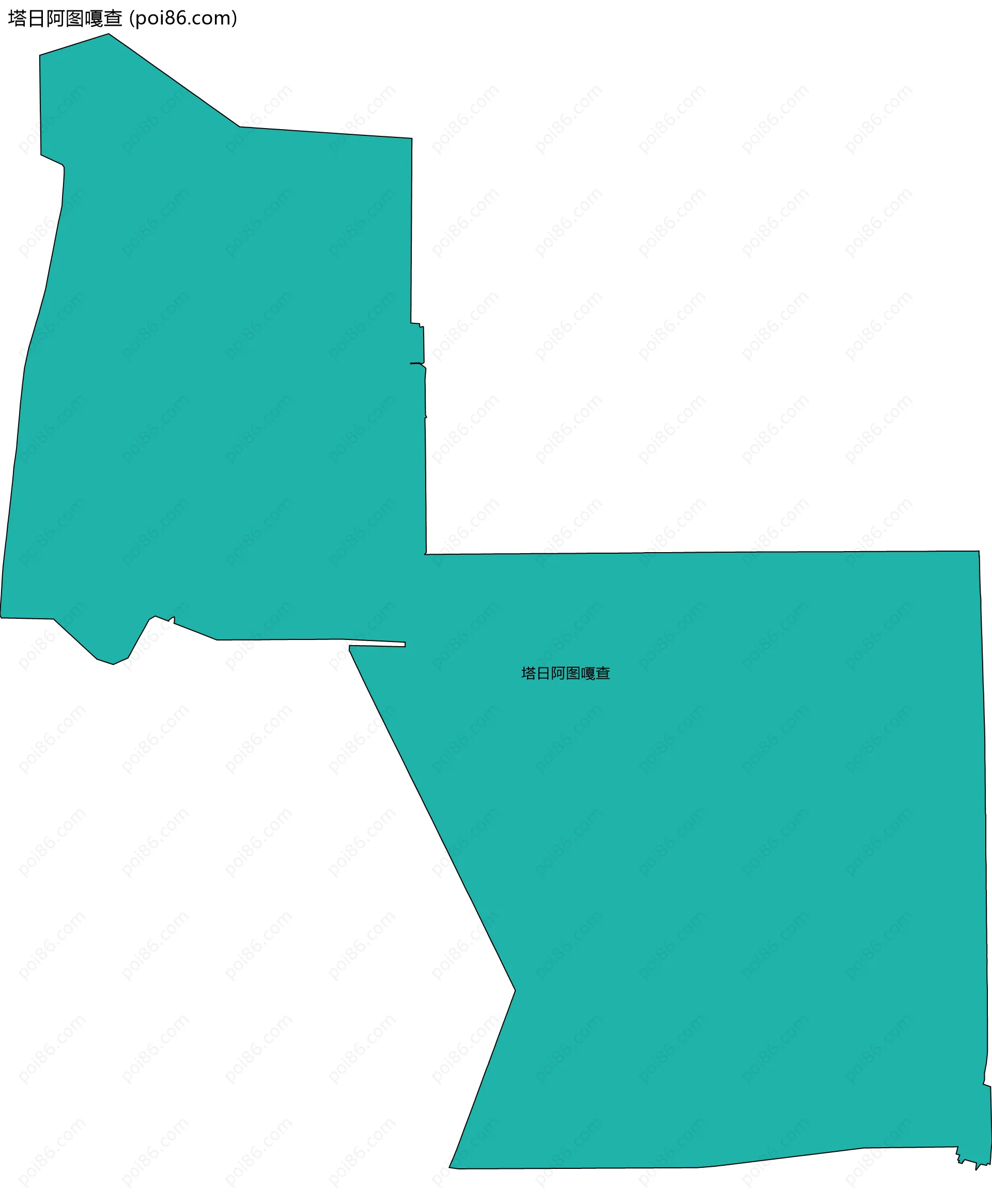 塔日阿图嘎查边界地图