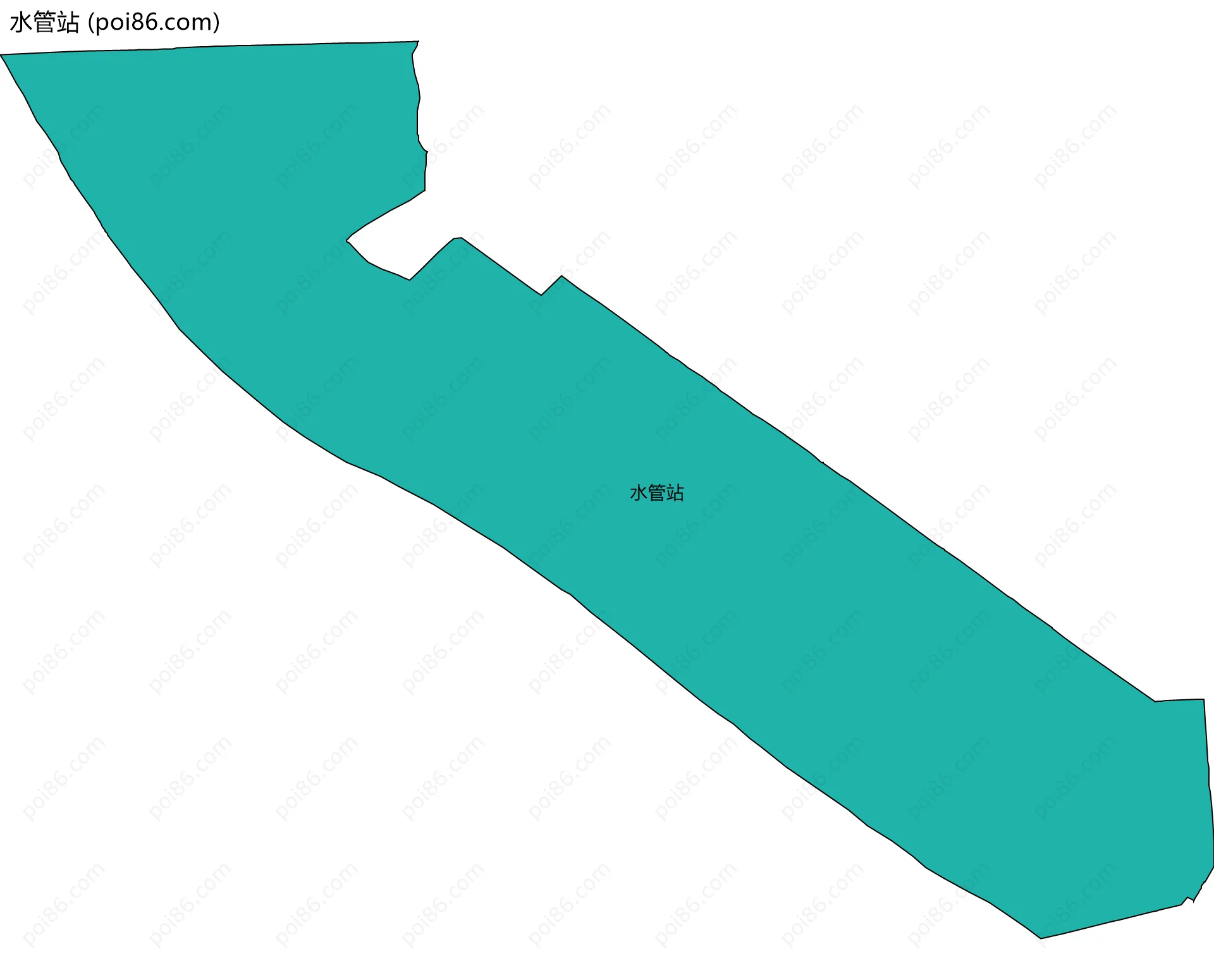 水管站边界地图