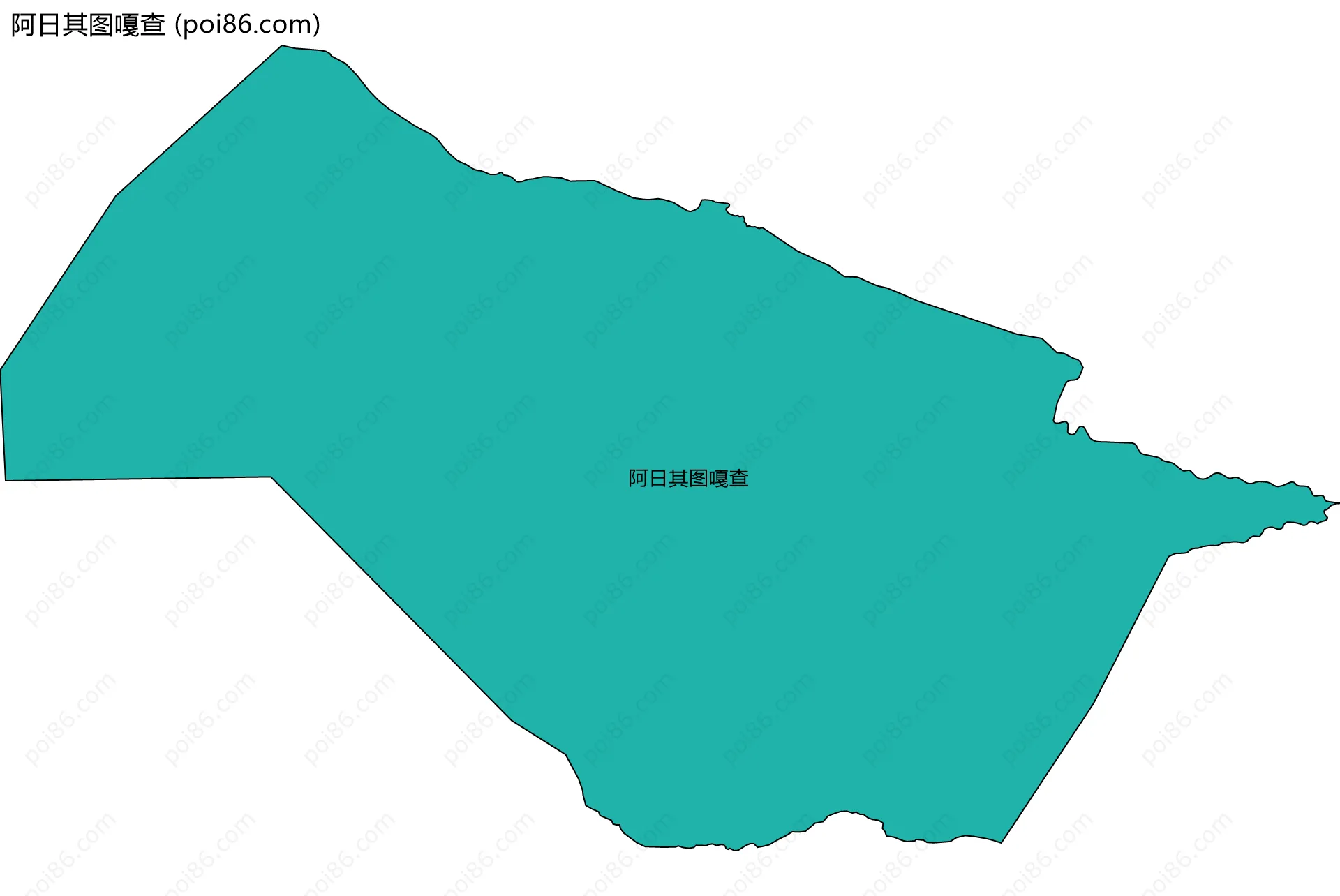 阿日其图嘎查边界地图