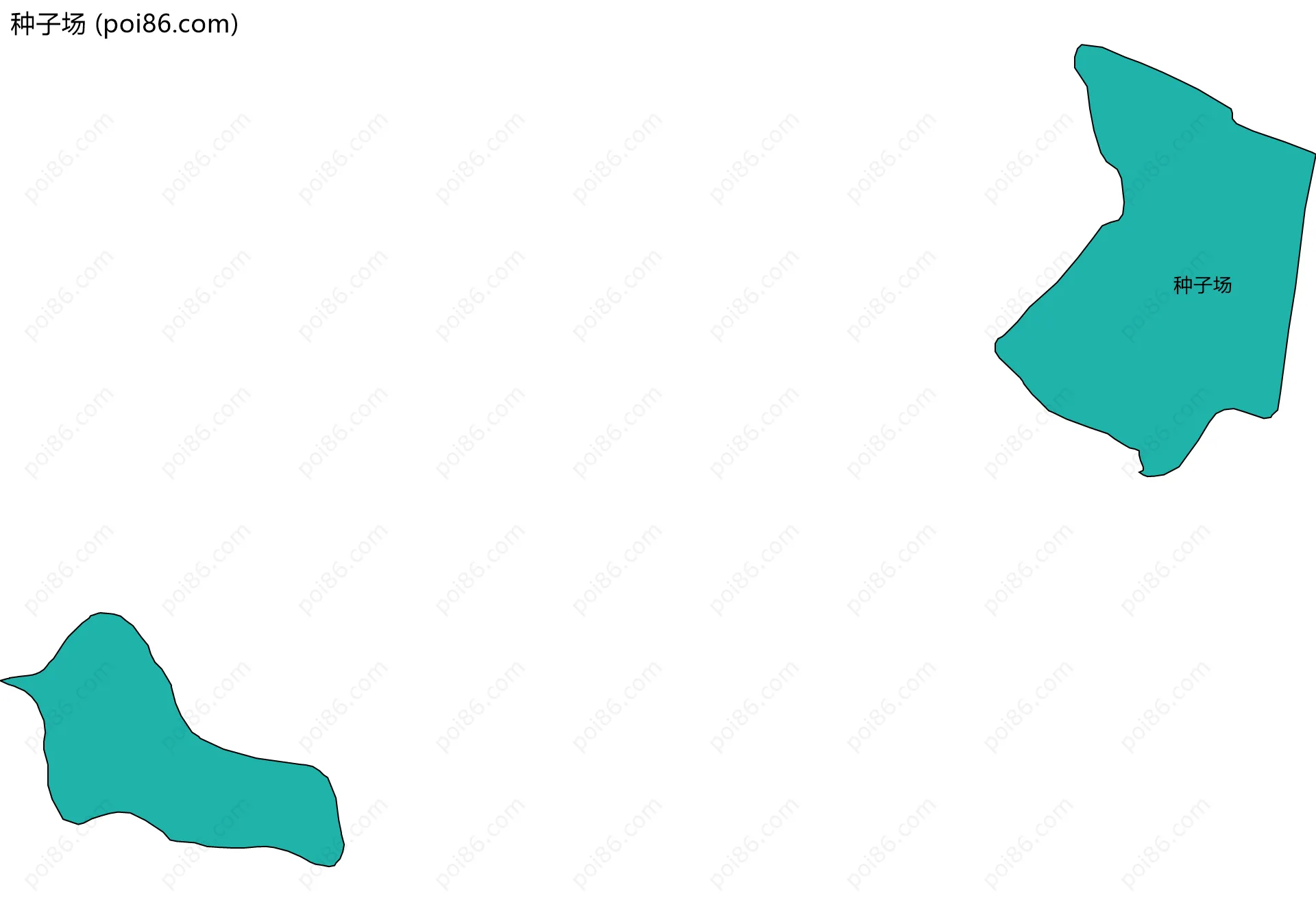 种子场边界地图