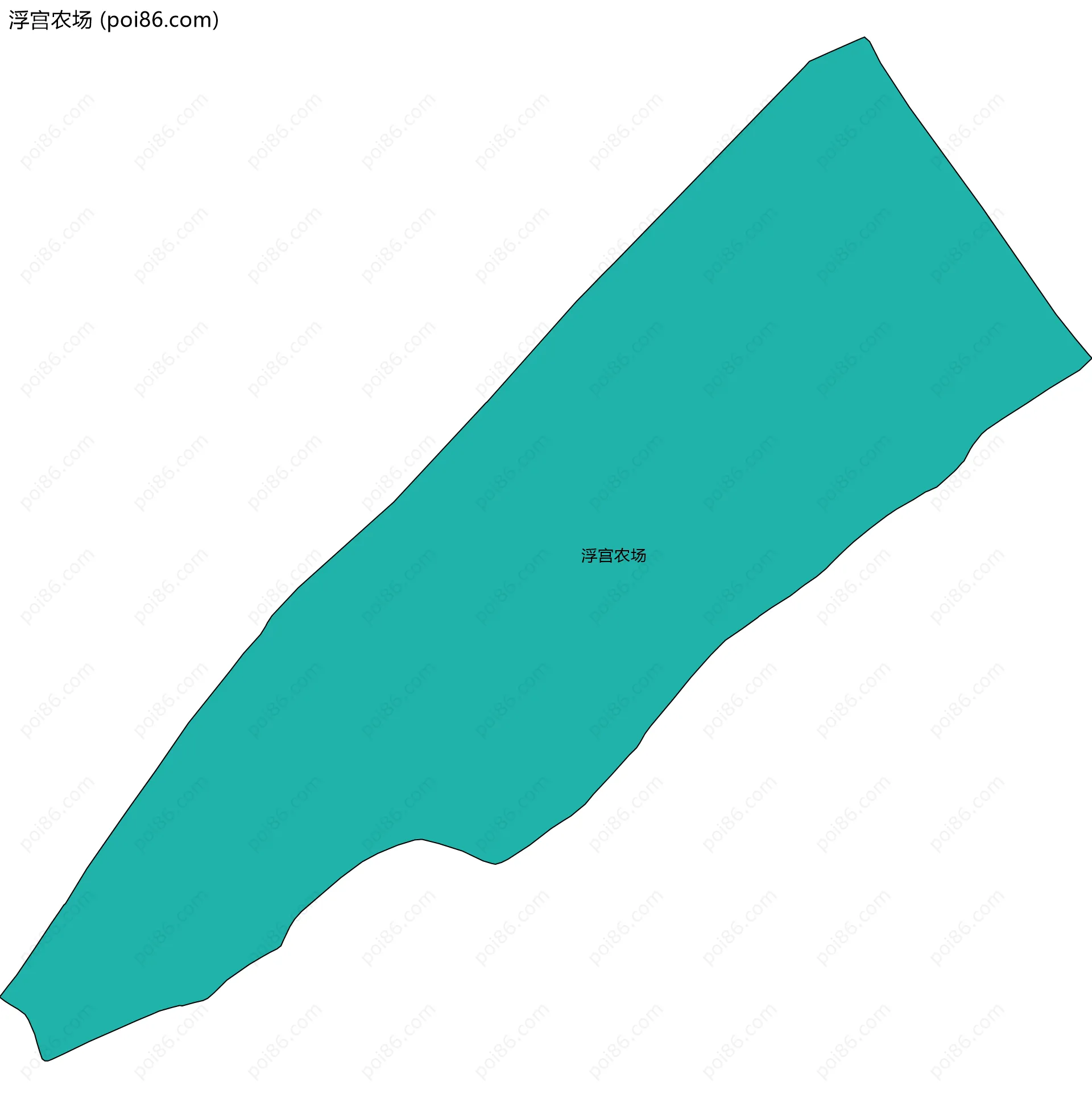 浮宫农场边界地图