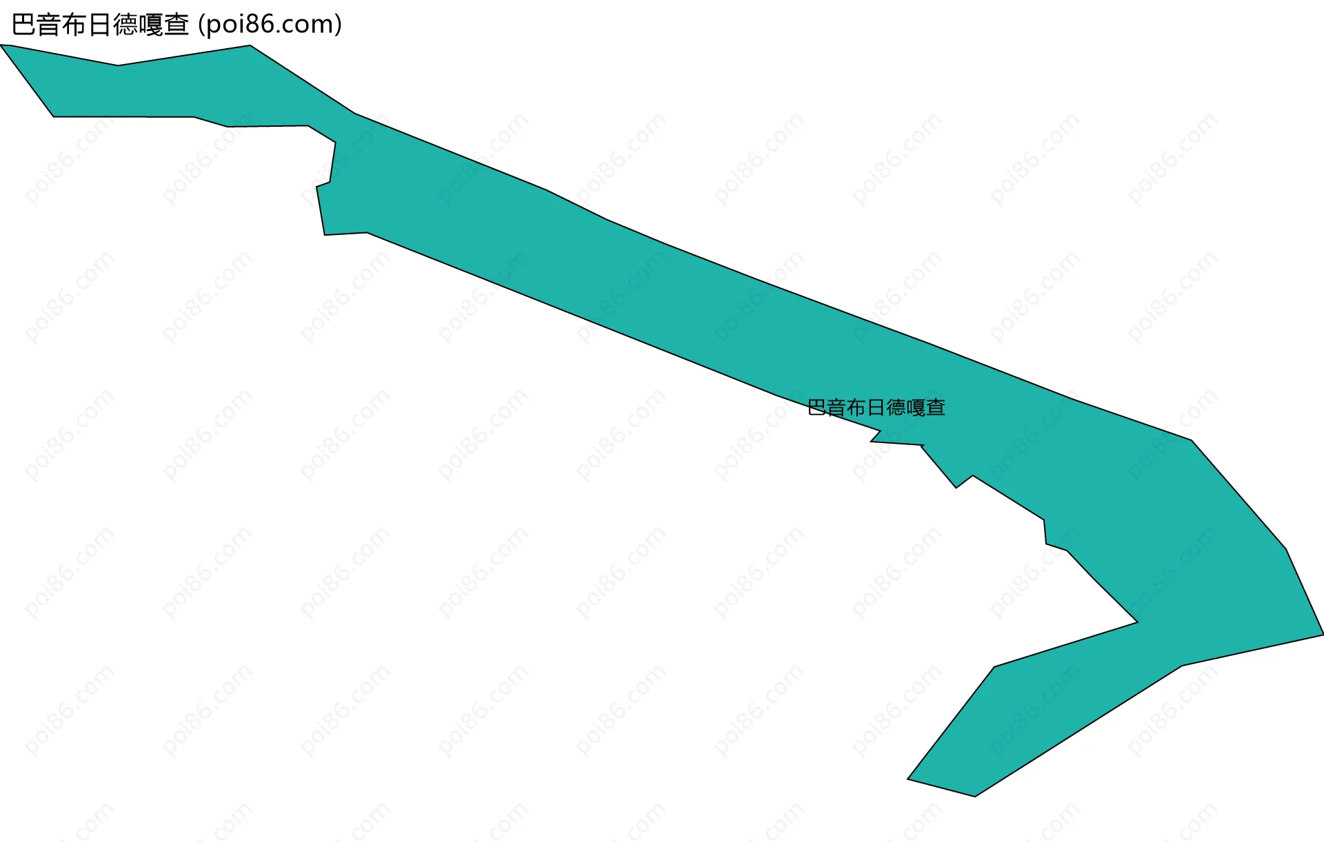 巴音布日德嘎查边界地图