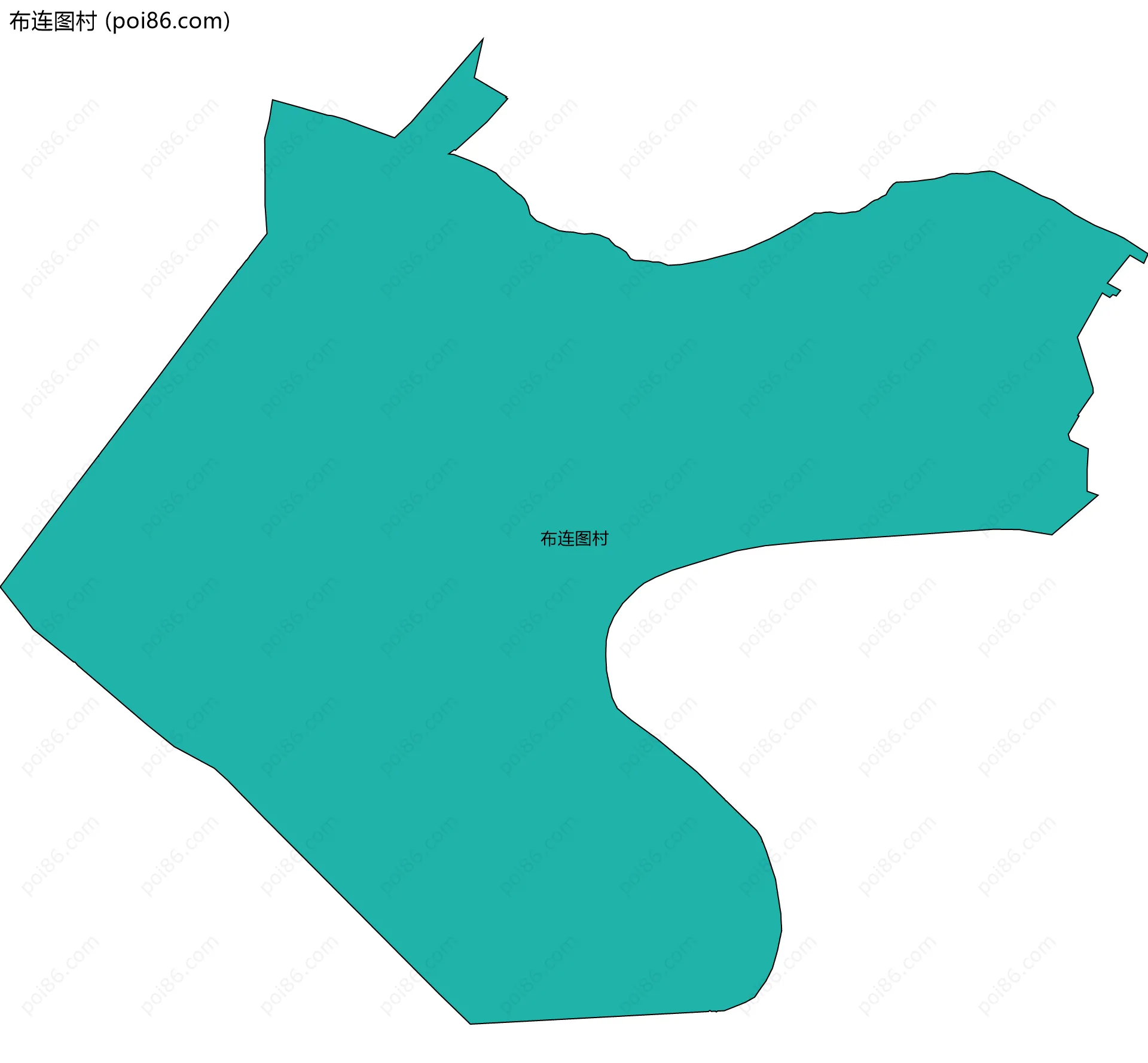 布连图村边界地图