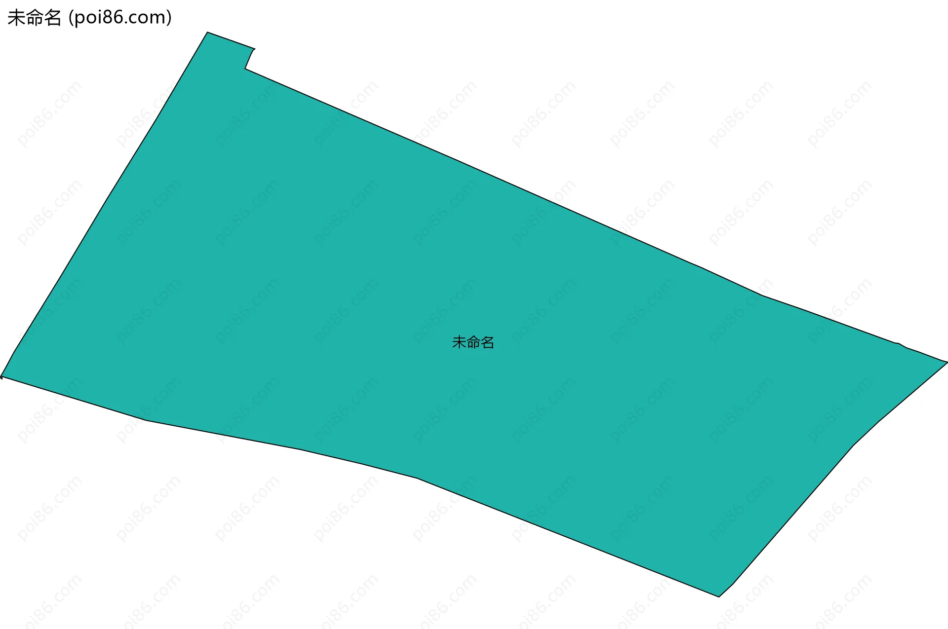 未命名边界地图