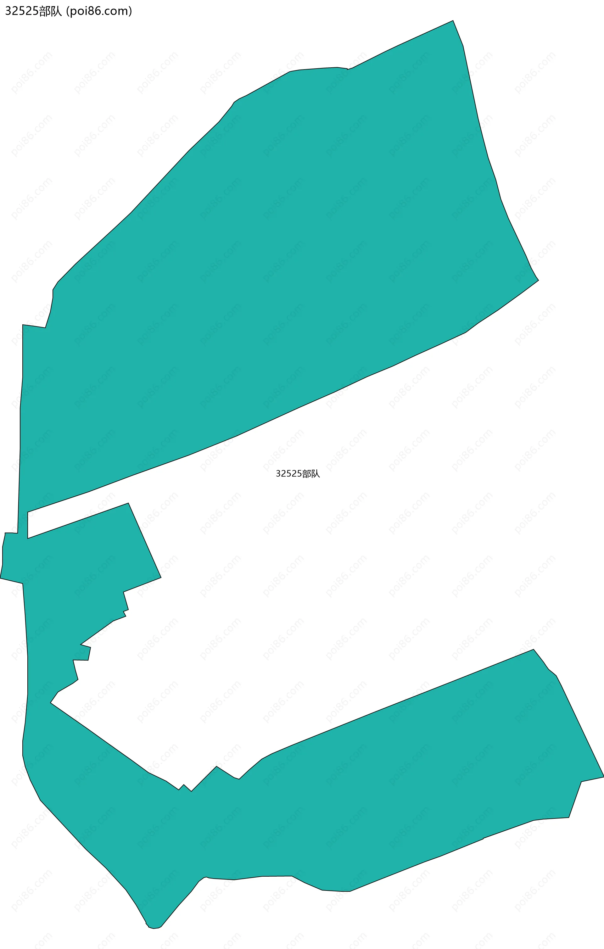 32525部队边界地图