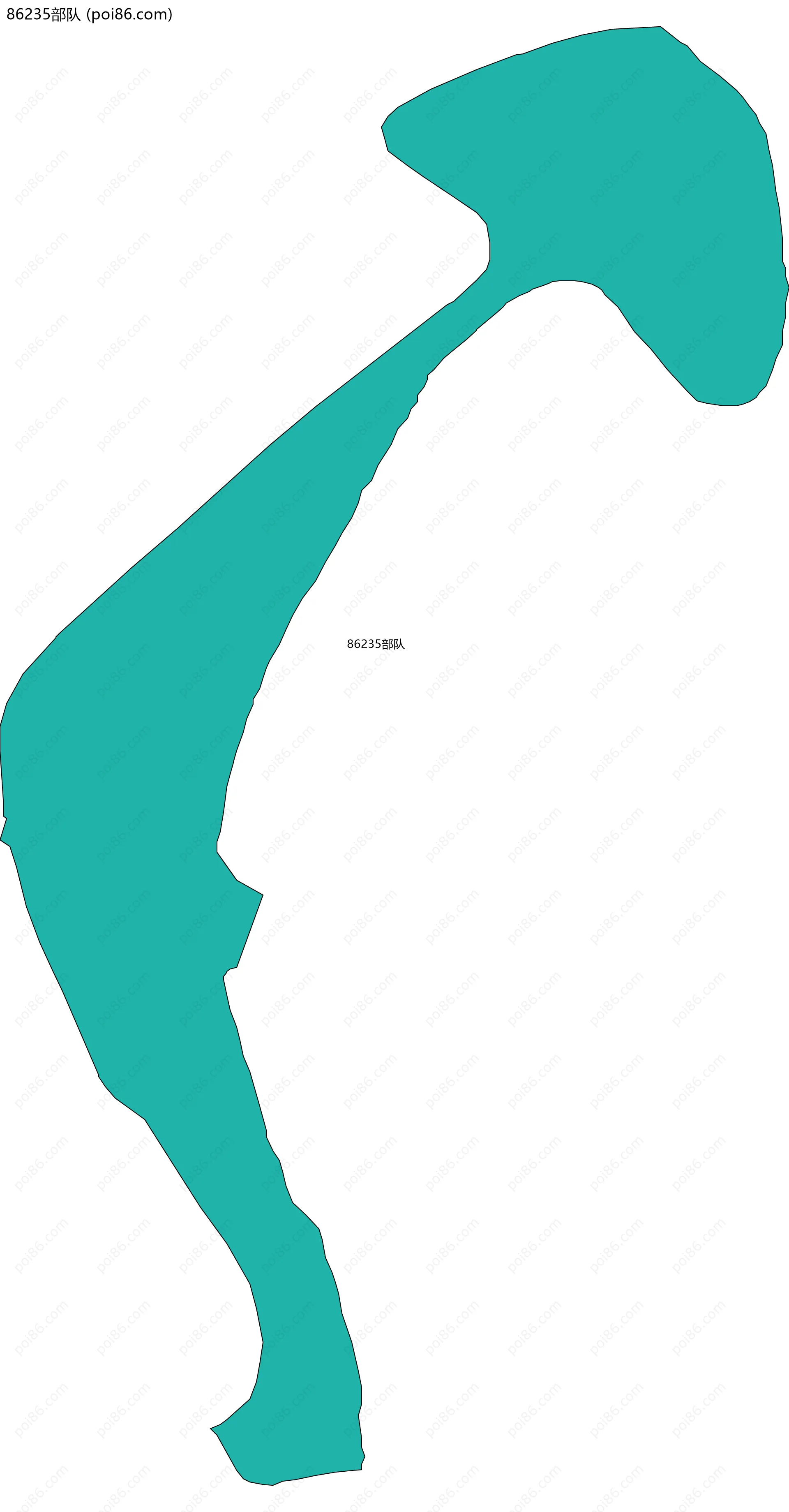 86235部队边界地图