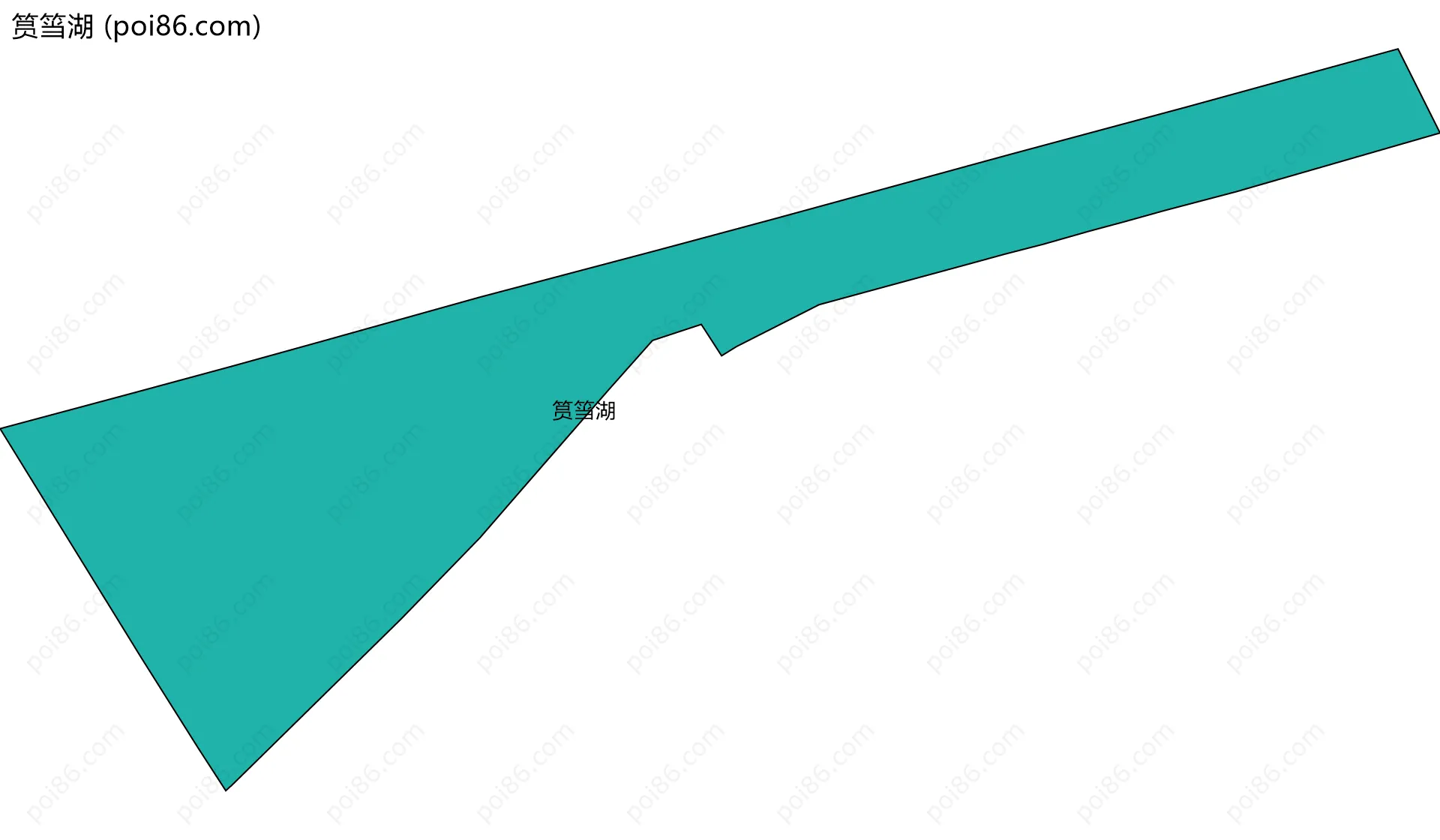 筼筜湖边界地图
