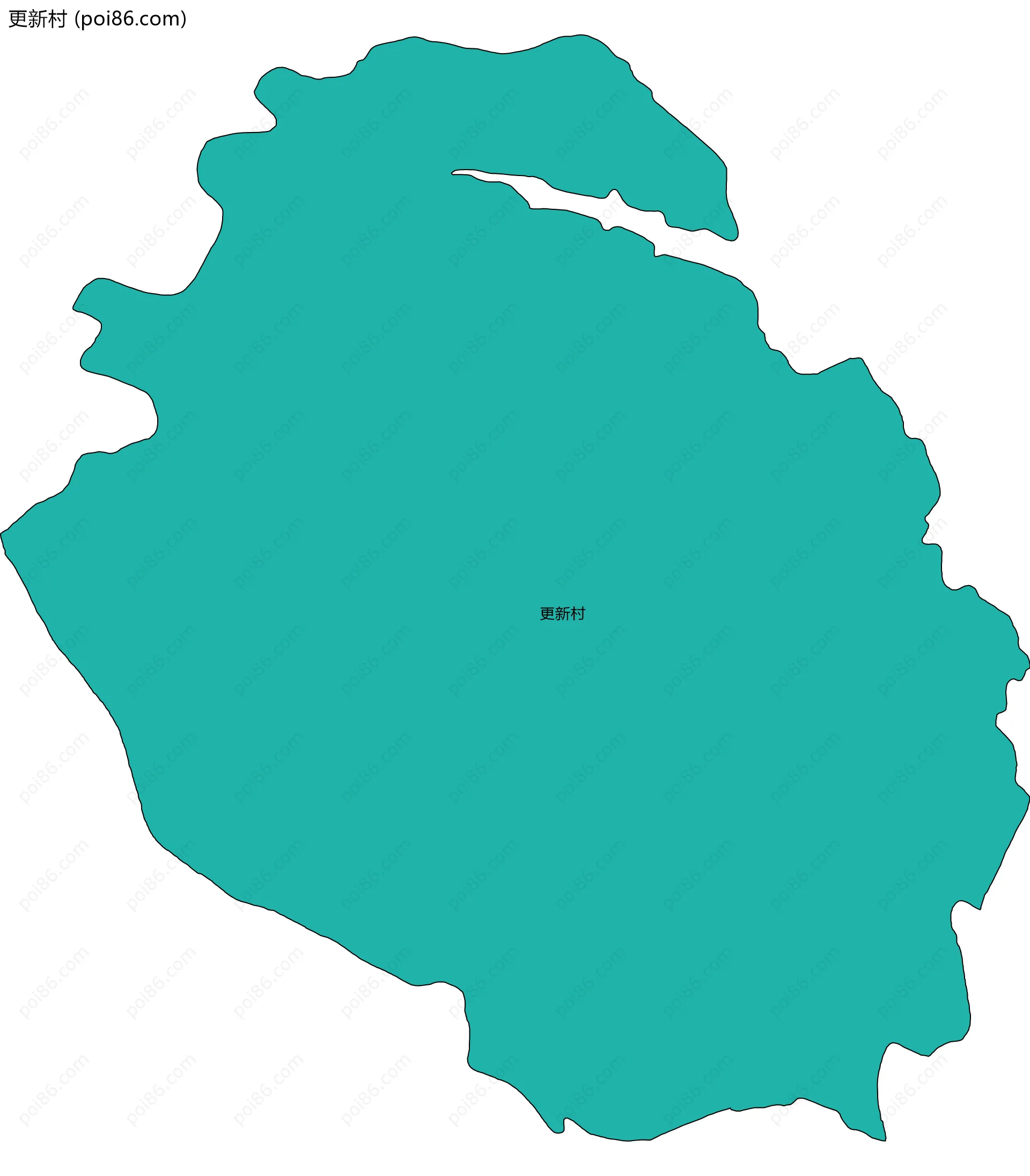 更新村边界地图