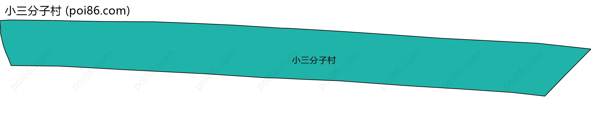 小三分子村边界地图