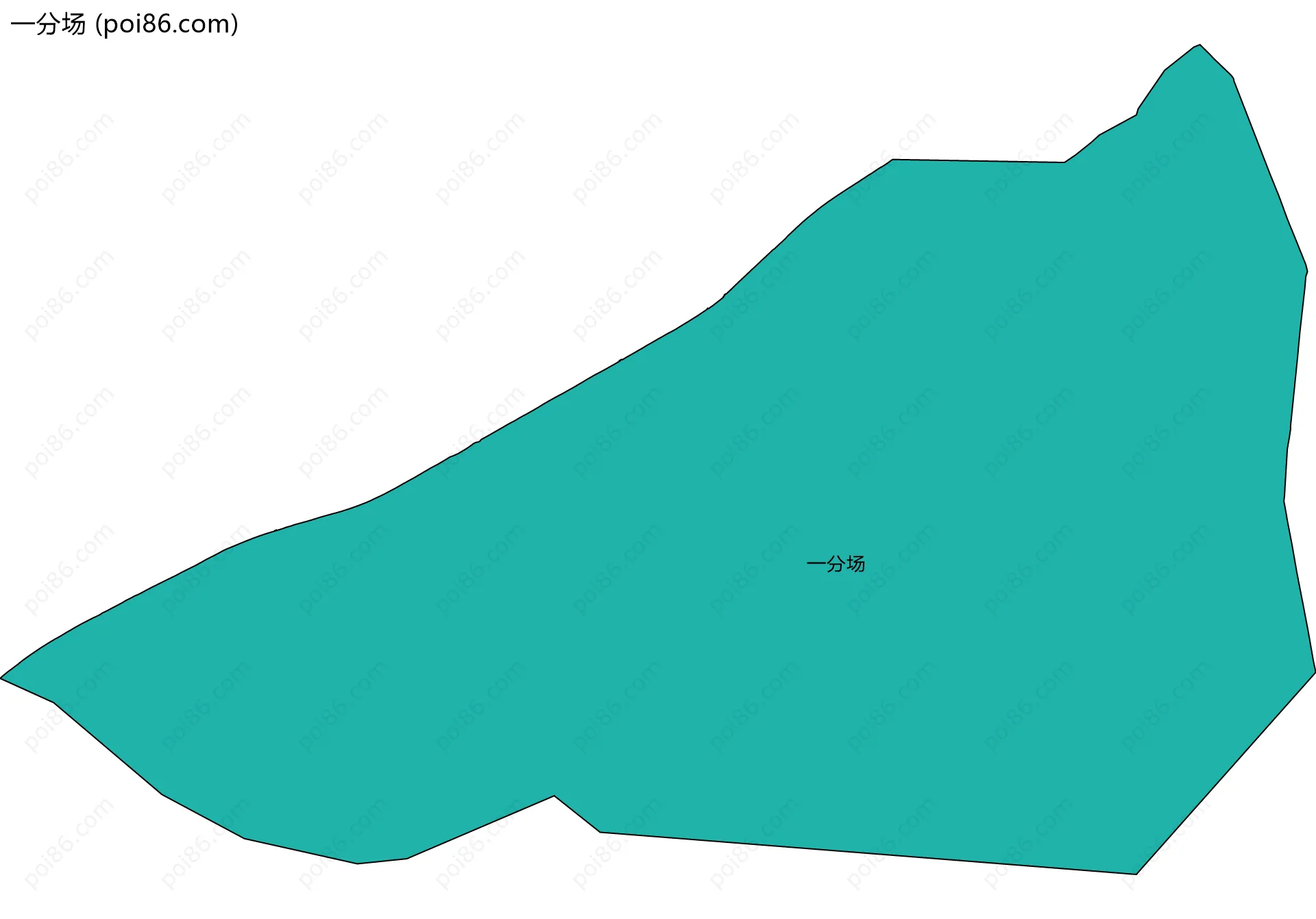 一分场边界地图