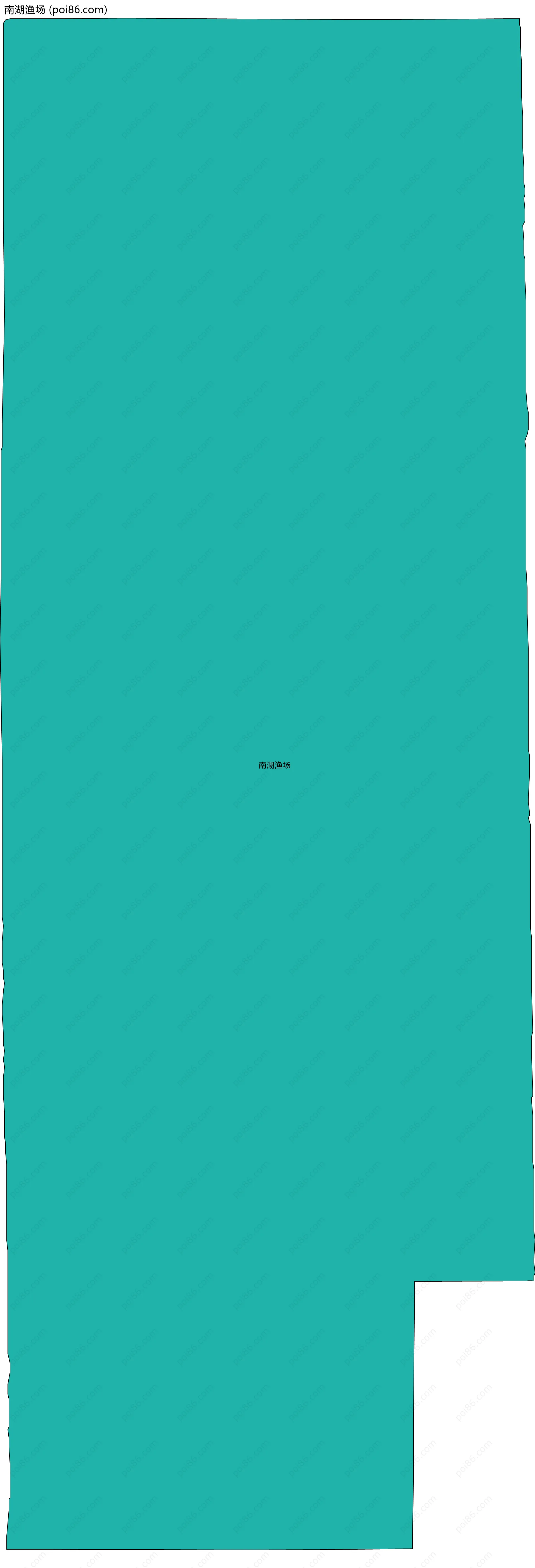 南湖渔场边界地图