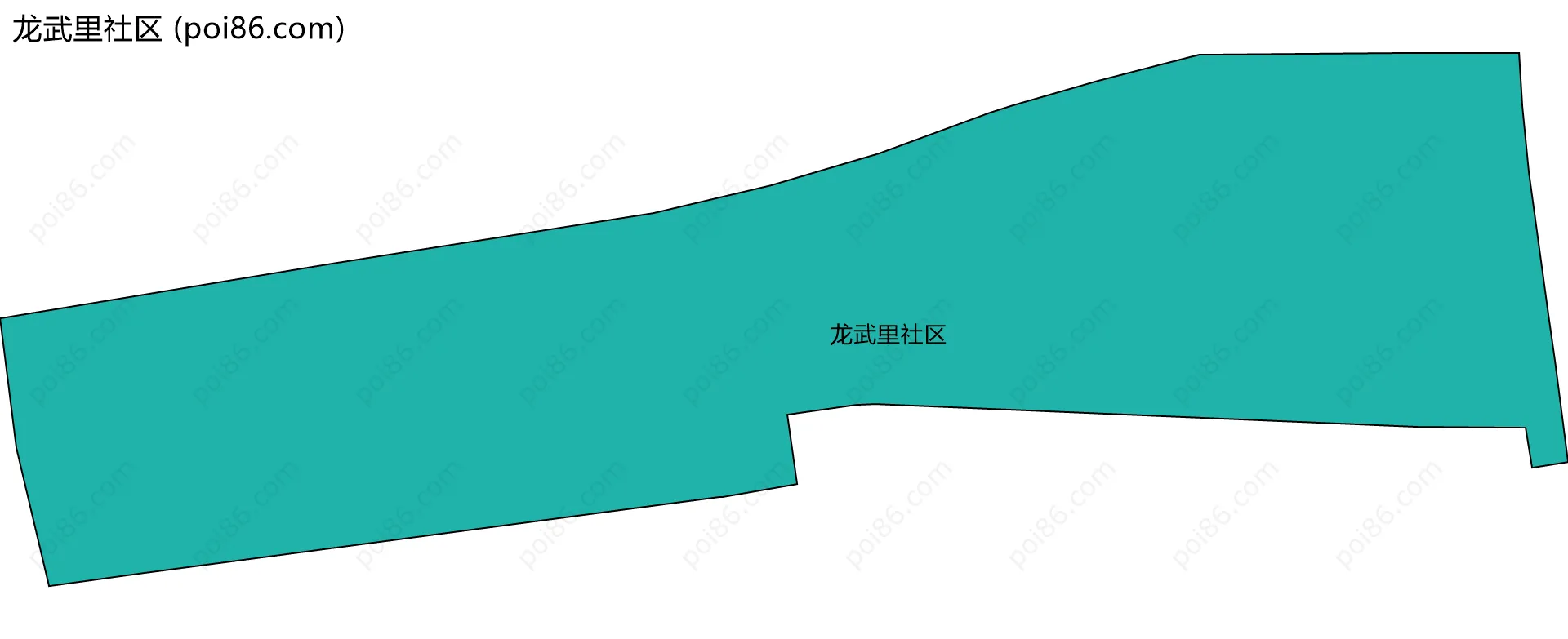 龙武里社区边界地图