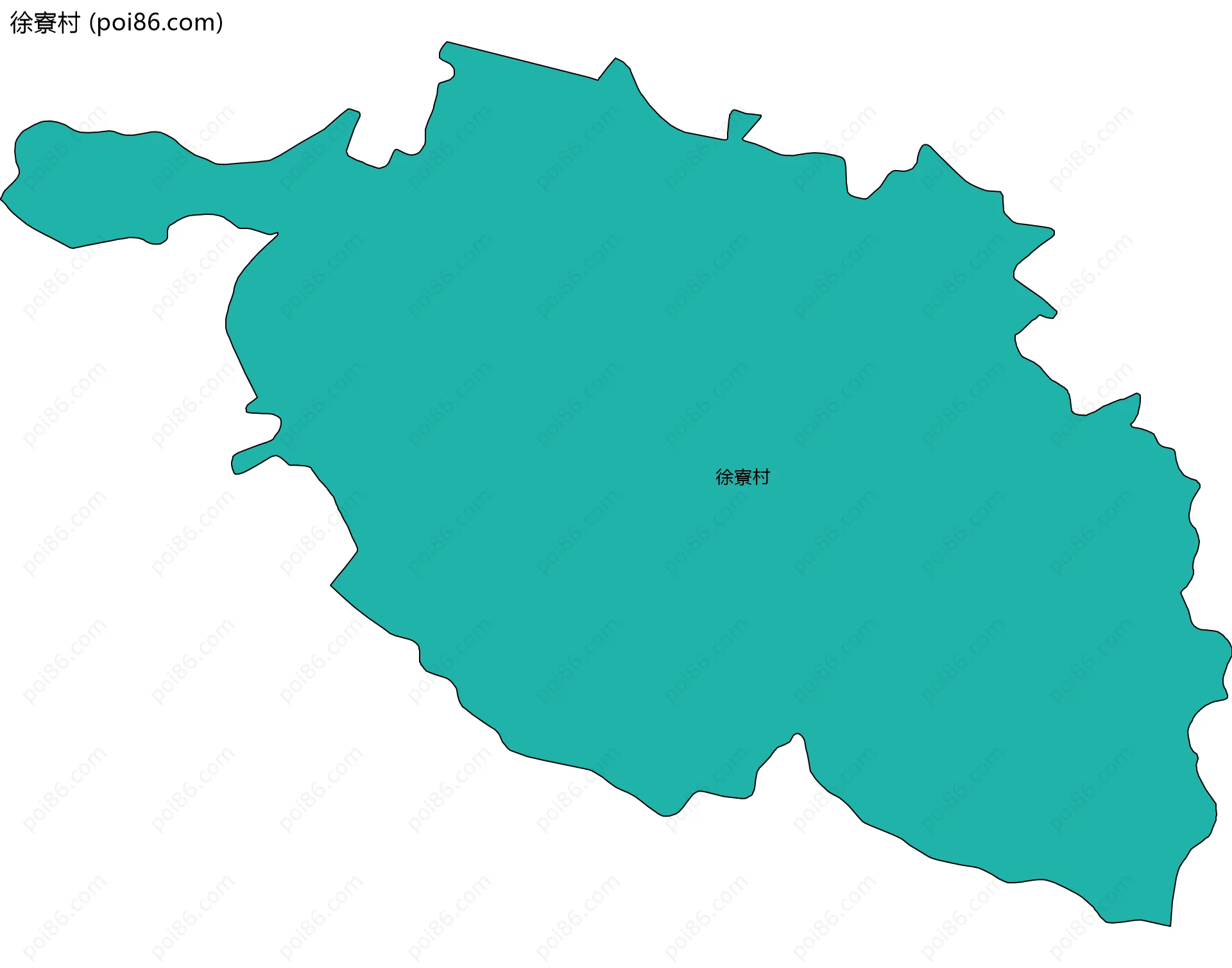 徐寮村边界地图