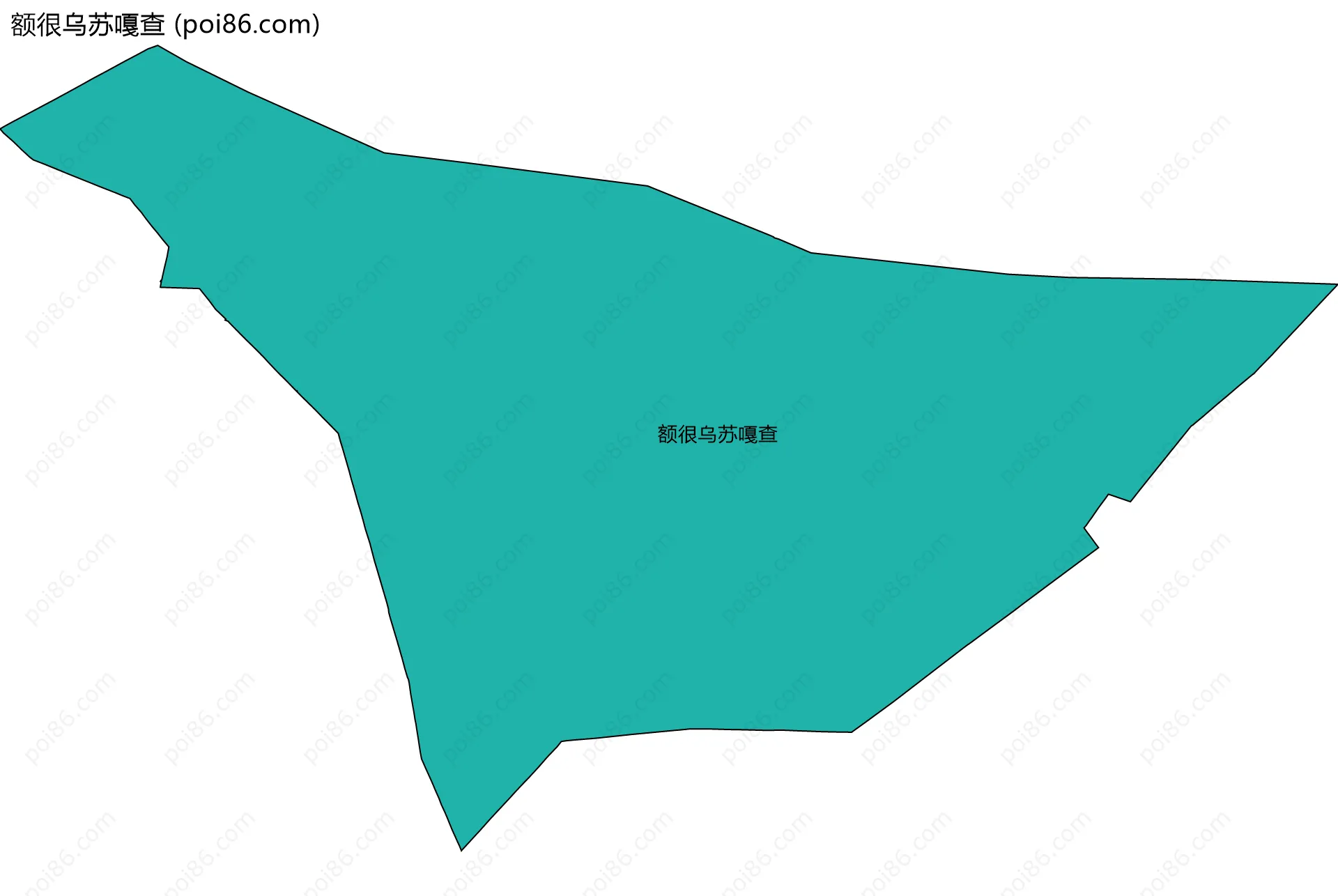 额很乌苏嘎查边界地图